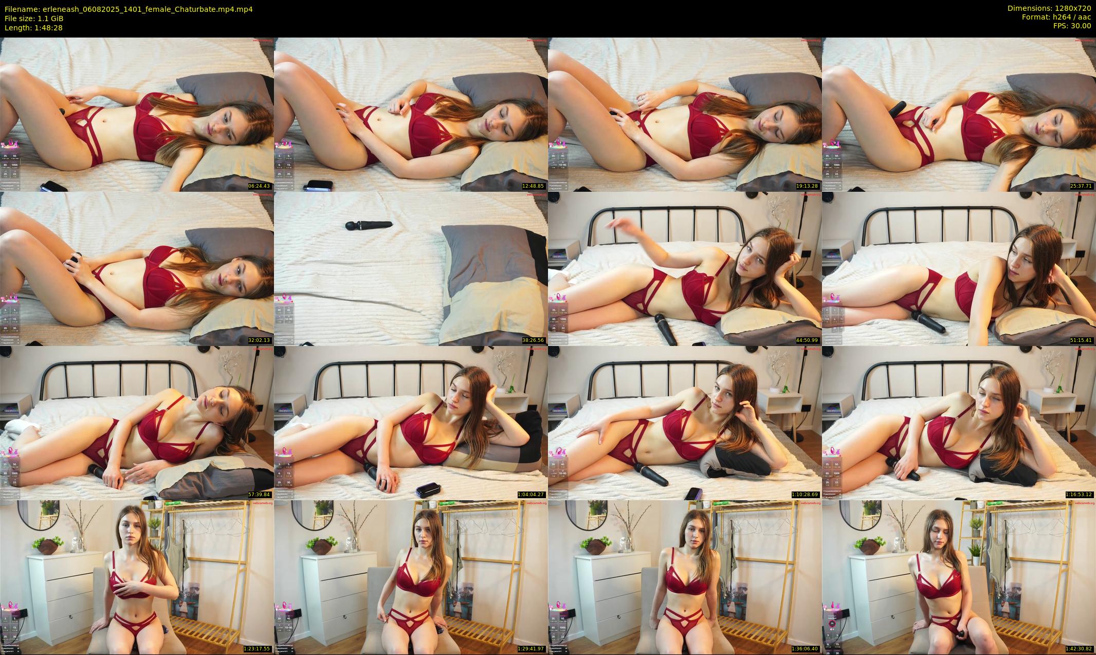 erleneash — 109 minute Chaturbate female cam show recording, 720p, Aug 6, 2025
