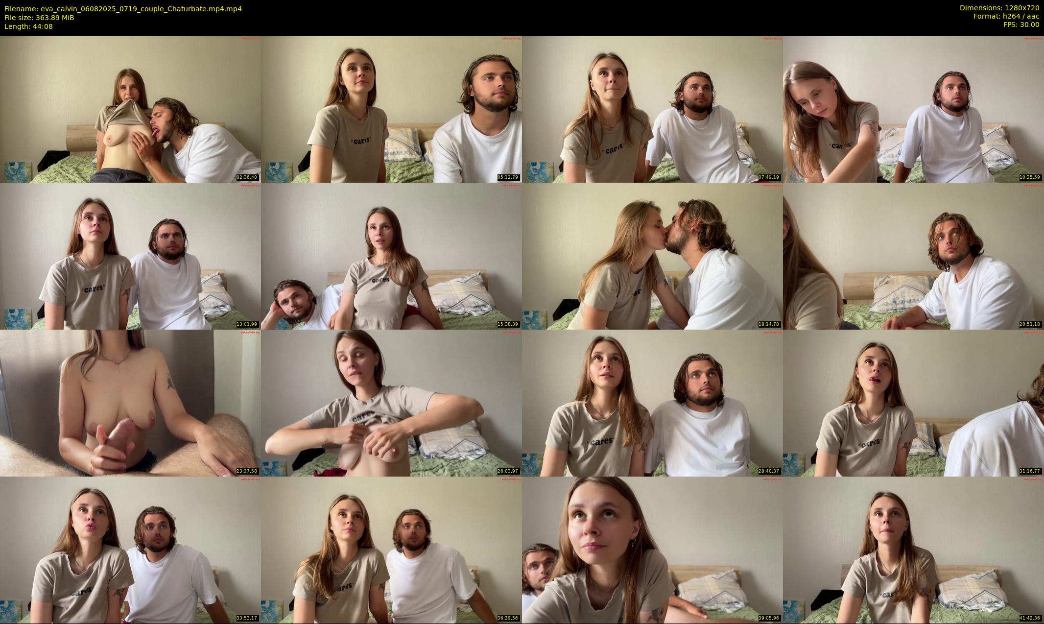 eva_calvin — 45 minute Chaturbate couple cam show recording, 720p, Aug 6, 2025