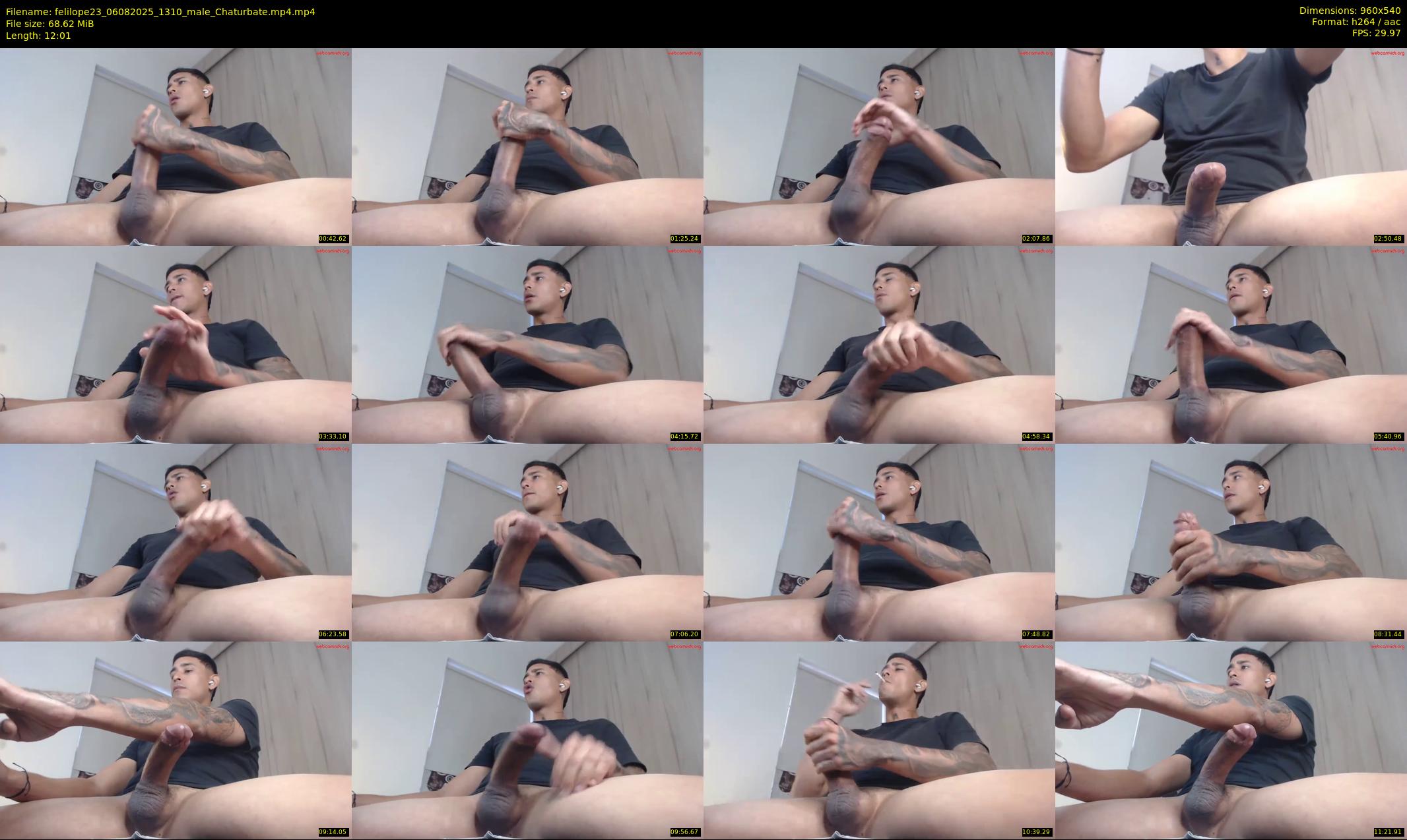 felilope23 — 13 minute Chaturbate male cam show recording, 480p, Aug 6, 2025