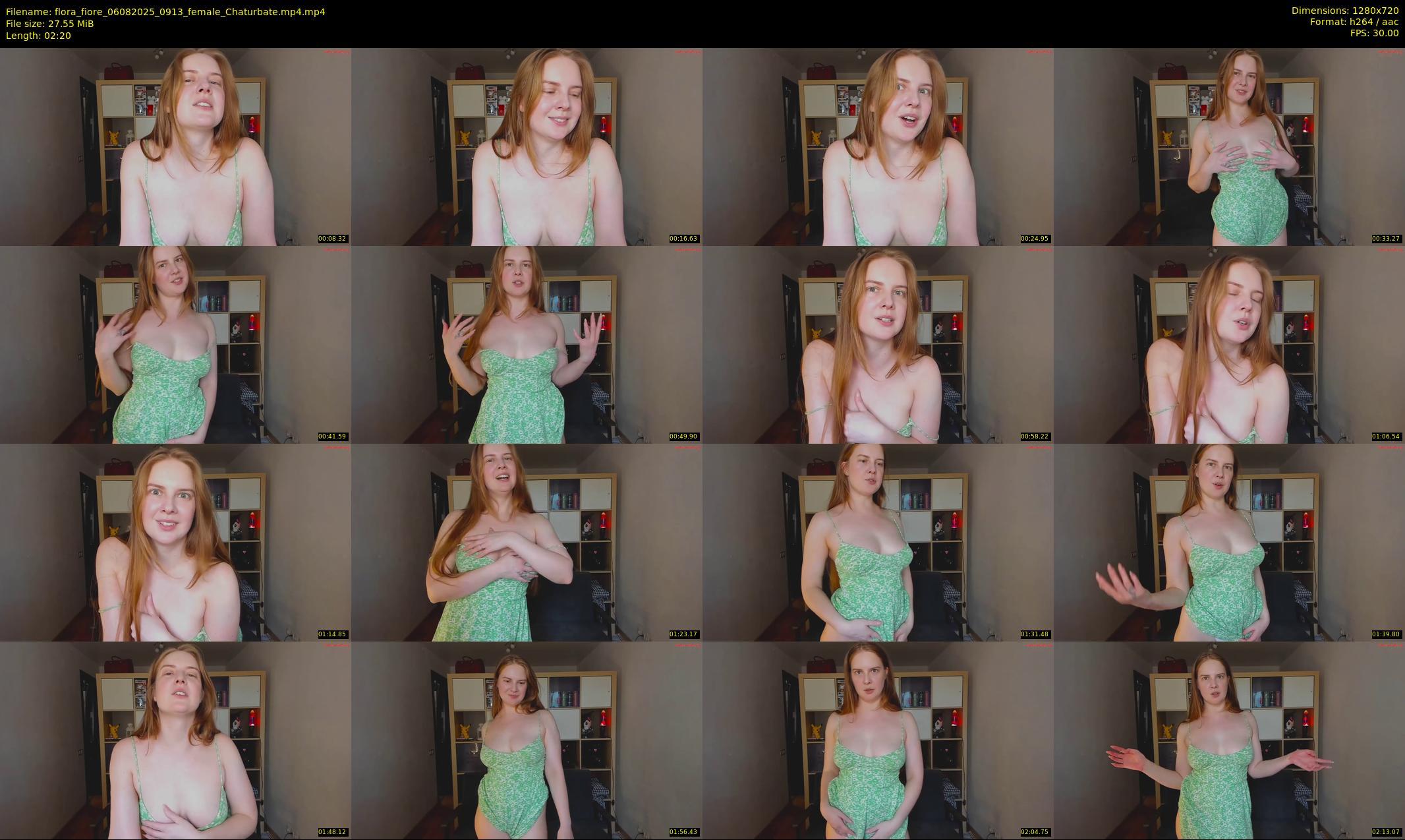 flora_fiore — 3 minute Chaturbate female cam show recording, 720p, Aug 6, 2025