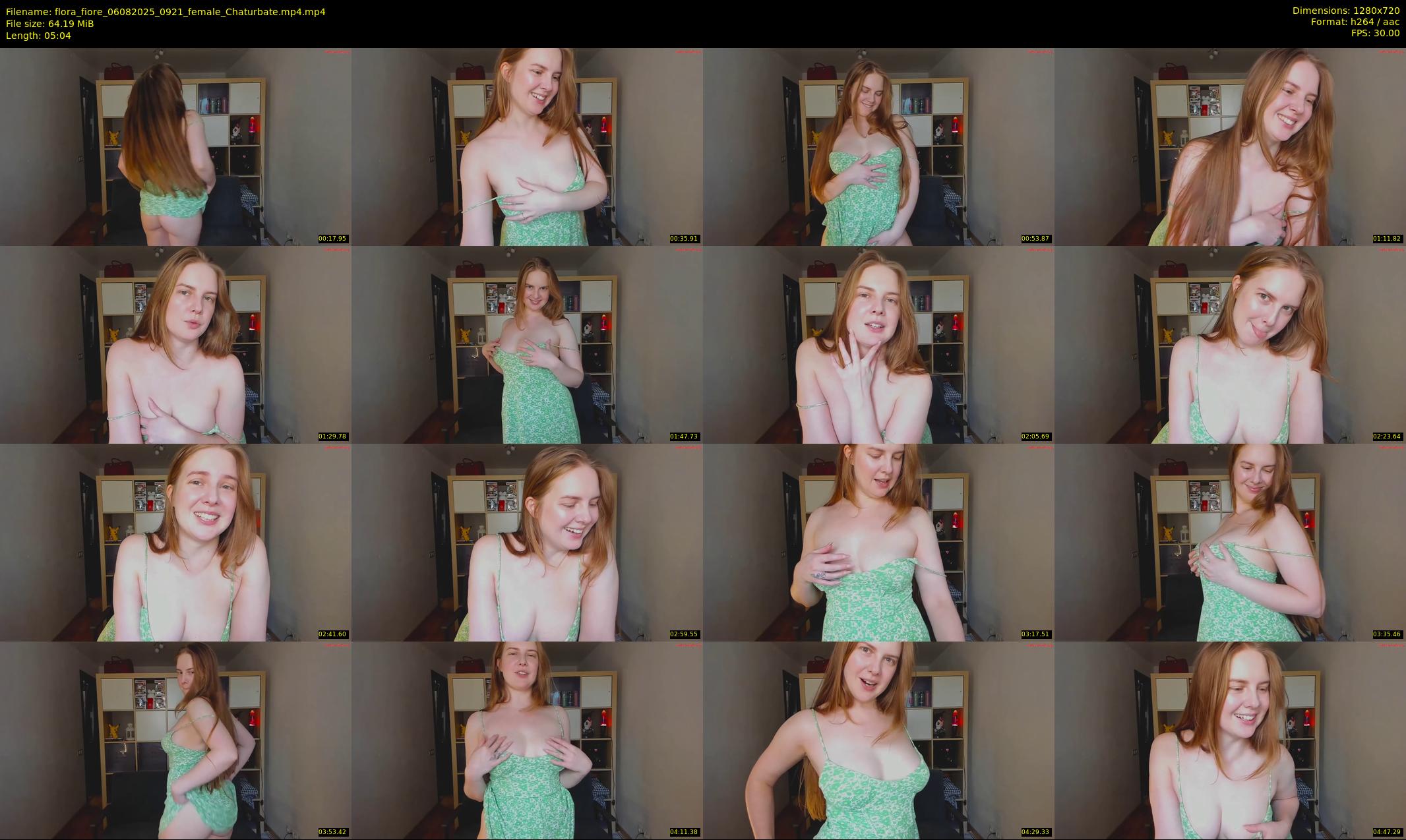 flora_fiore — 6 minute Chaturbate female cam show recording, 720p, Aug 6, 2025