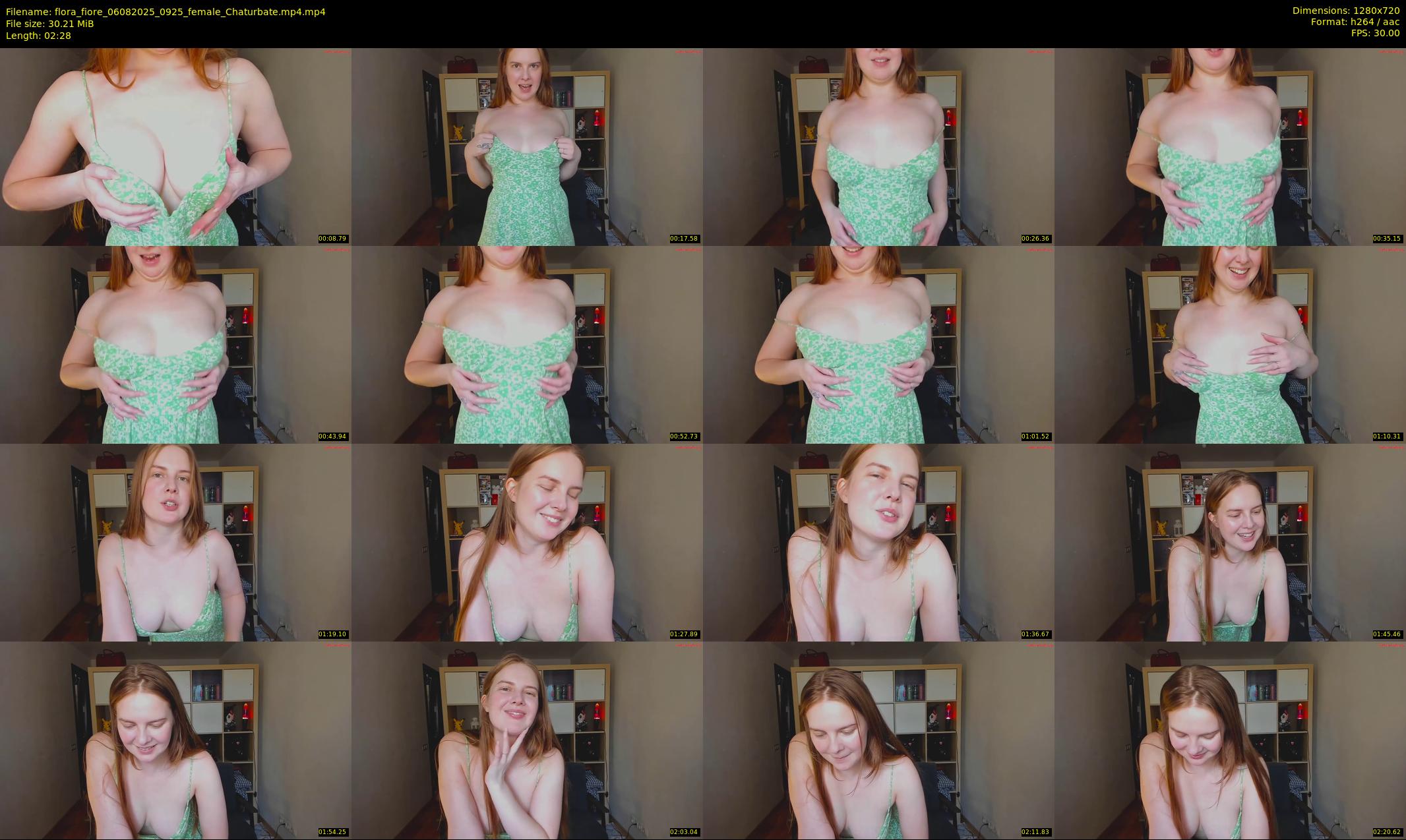 flora_fiore — 3 minute Chaturbate female cam show recording, 720p, Aug 6, 2025