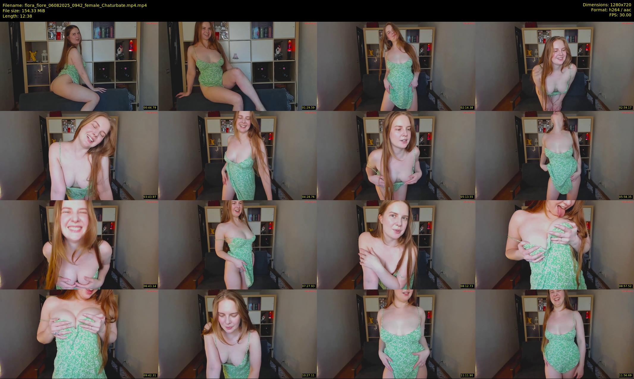 flora_fiore — 13 minute Chaturbate female cam show recording, 720p, Aug 6, 2025