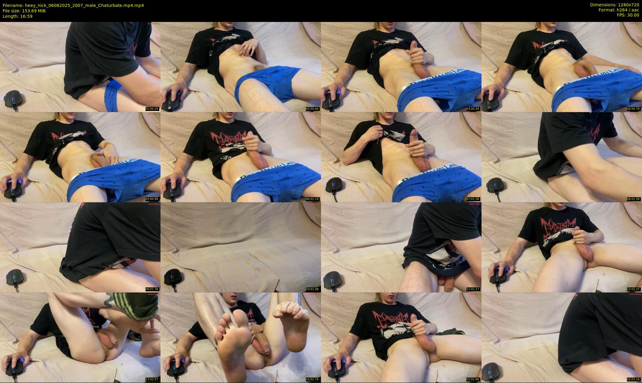 heey_nick — 17 minute Chaturbate male cam show recording, 720p, Aug 6, 2025