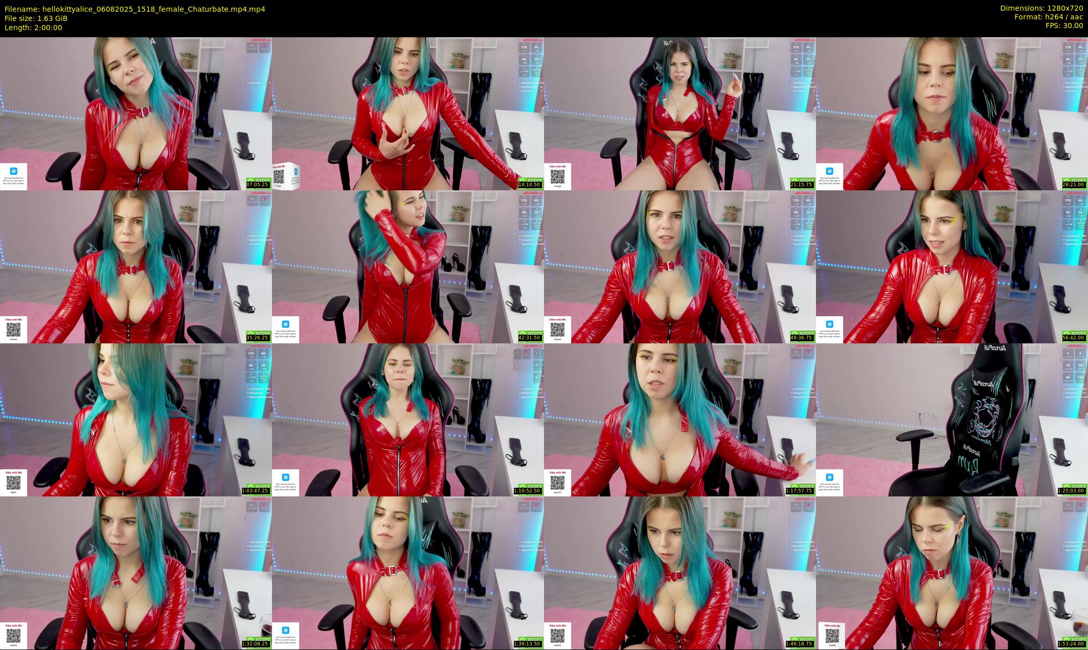 hellokittyalice — 120 minute Chaturbate female cam show recording, 720p, Aug 6, 2025