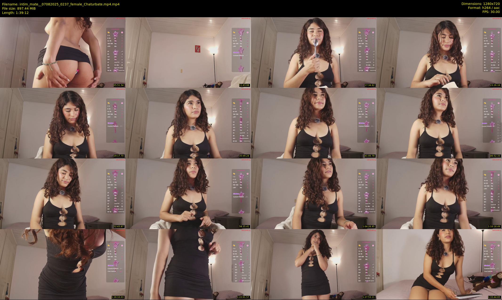 intim_mate_ — 100 minute Chaturbate female cam show recording, 720p, Aug 7, 2025