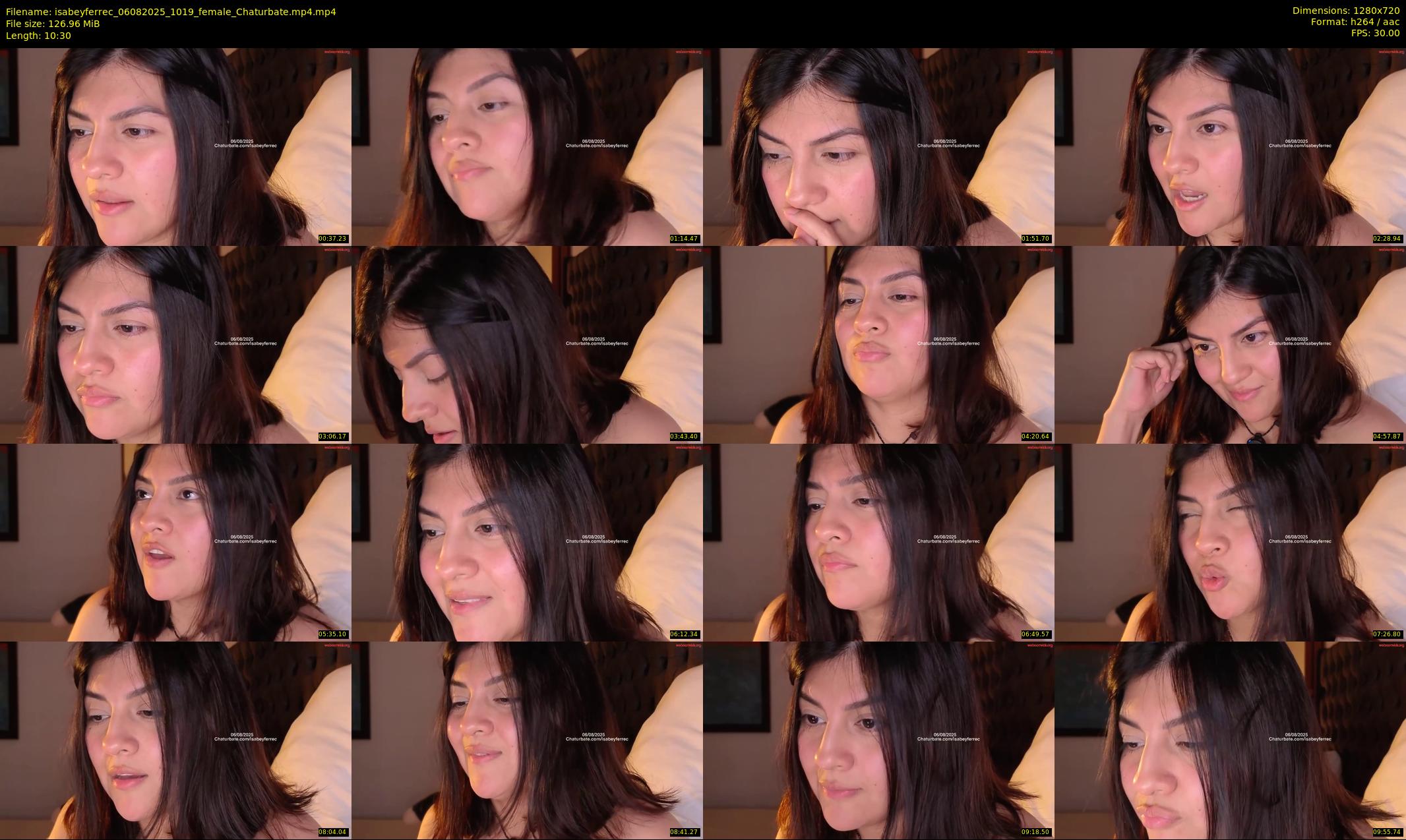 isabeyferrec — 11 minute Chaturbate female cam show recording, 720p, Aug 6, 2025