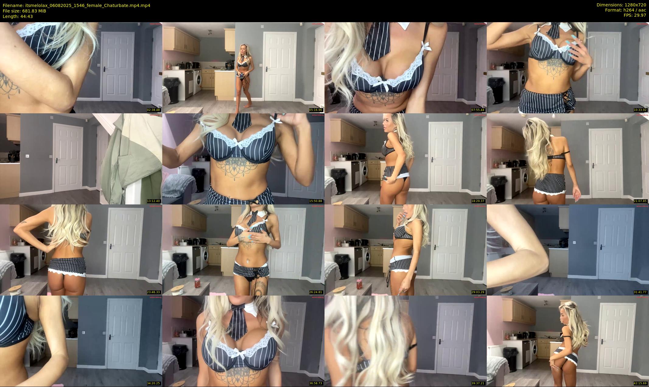 itsmelolax — 45 minute Chaturbate female cam show recording, 720p, Aug 6, 2025
