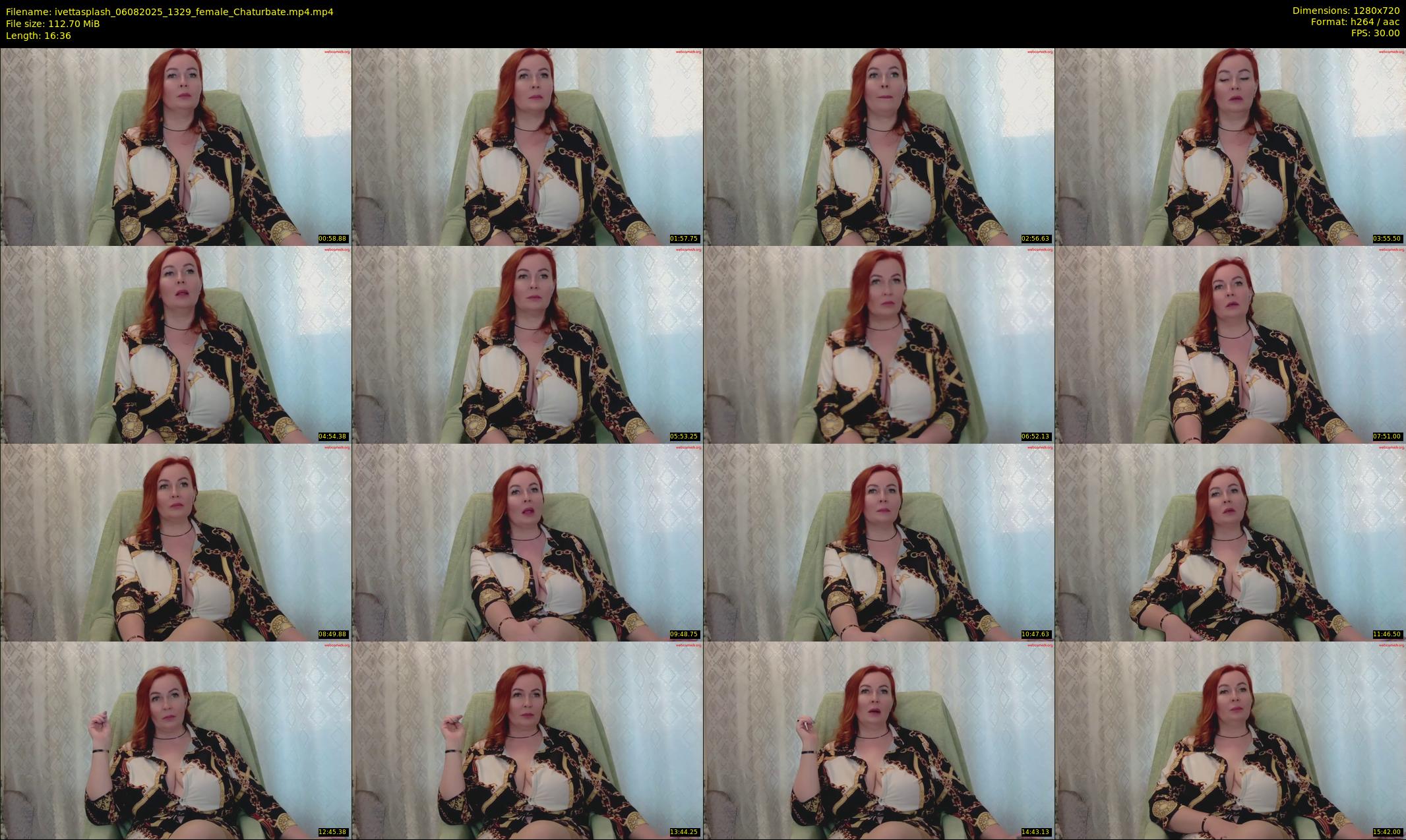 ivettasplash — 17 minute Chaturbate female cam show recording, 720p, Aug 6, 2025