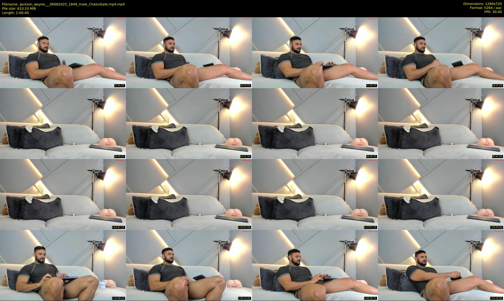 jackson_wayne__ — 120 minute Chaturbate male cam show recording, 720p, Aug 6, 2025