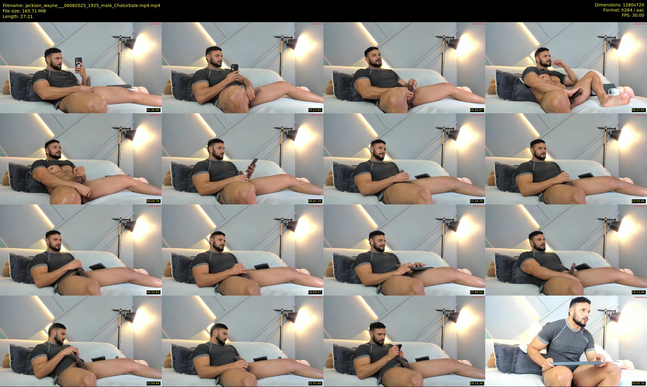 jackson_wayne__ — 28 minute Chaturbate male cam show recording, 720p, Aug 6, 2025