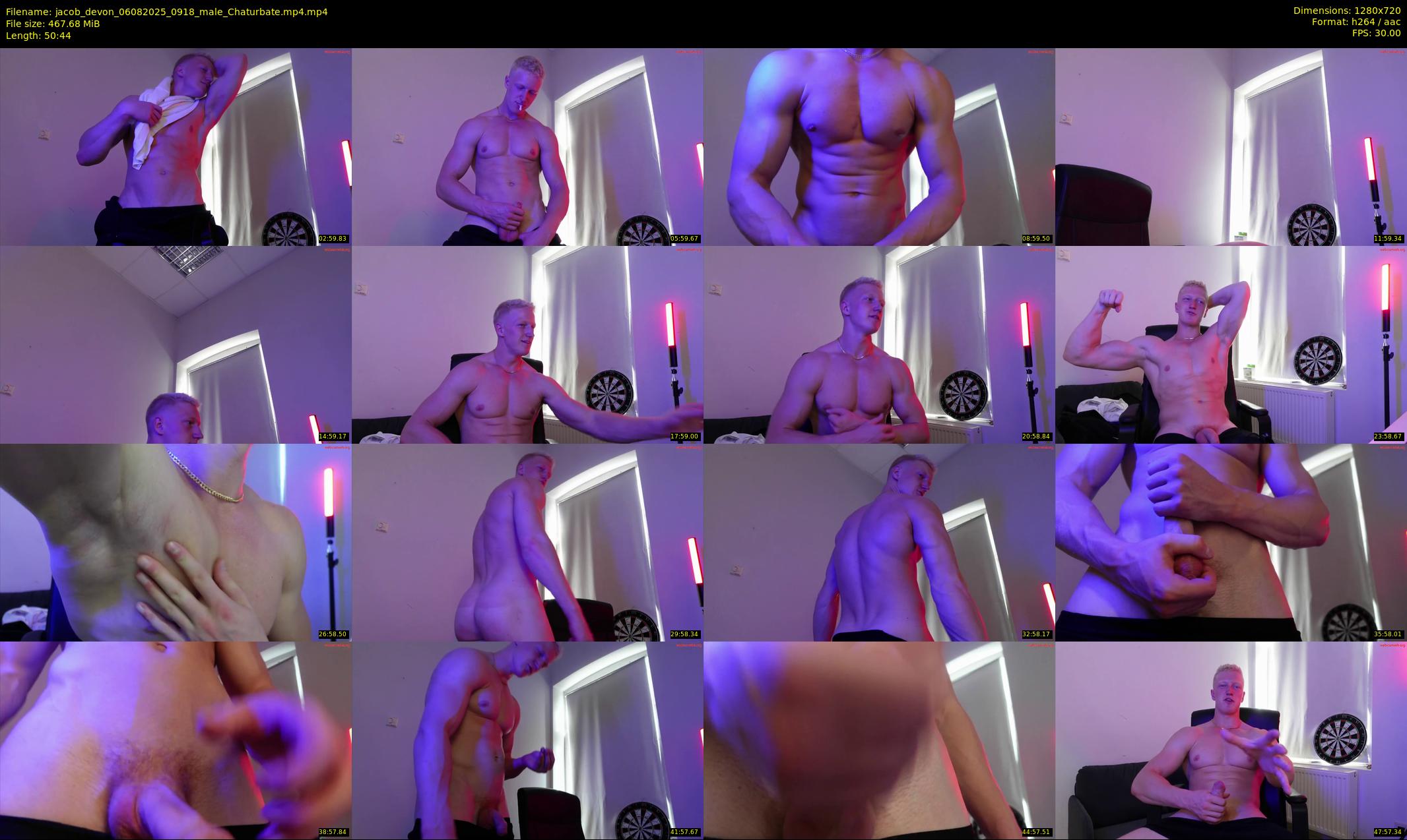jacob_devon — 51 minute Chaturbate male cam show recording, 720p, Aug 6, 2025