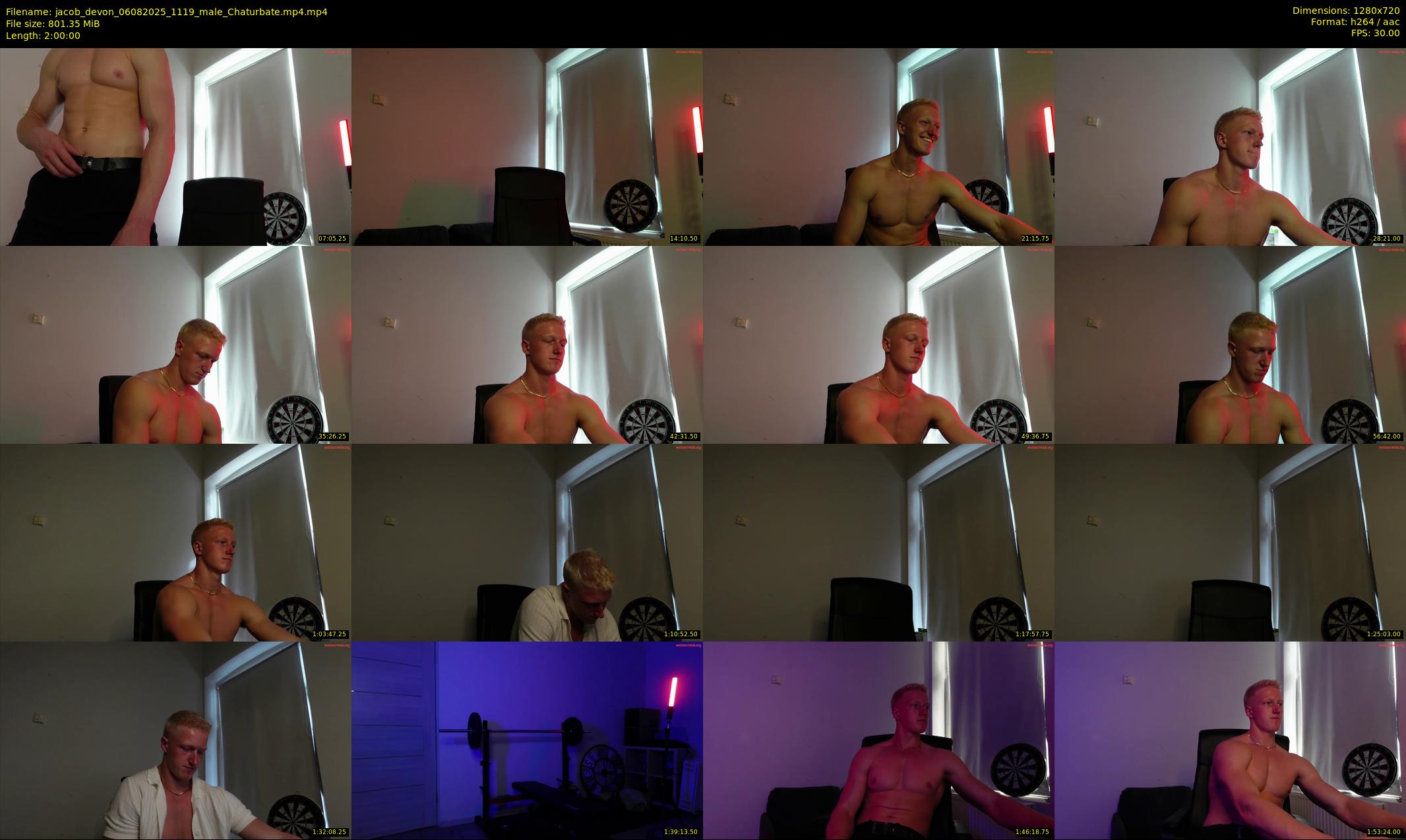 jacob_devon — 120 minute Chaturbate male cam show recording, 720p, Aug 6, 2025