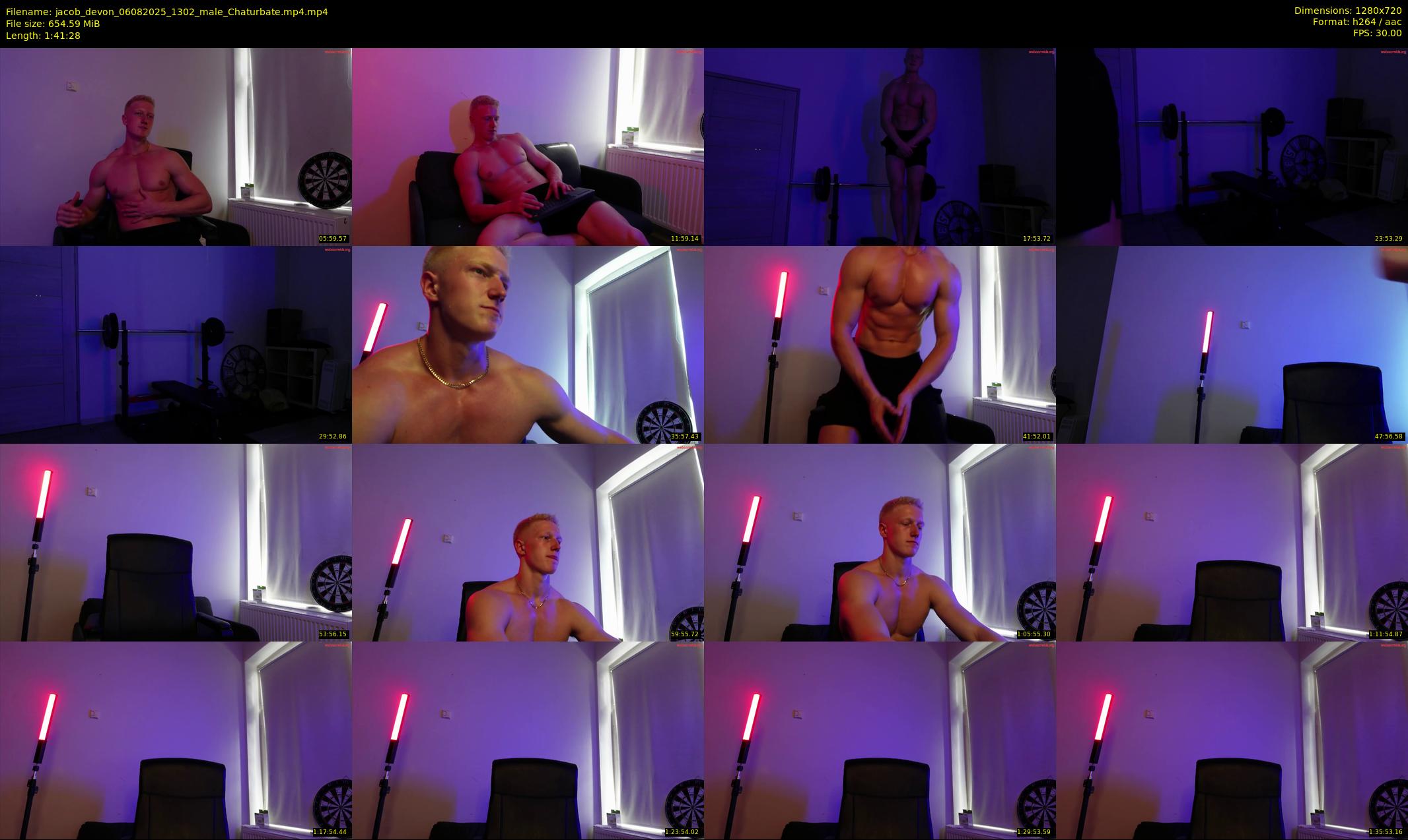 jacob_devon — 102 minute Chaturbate male cam show recording, 720p, Aug 6, 2025