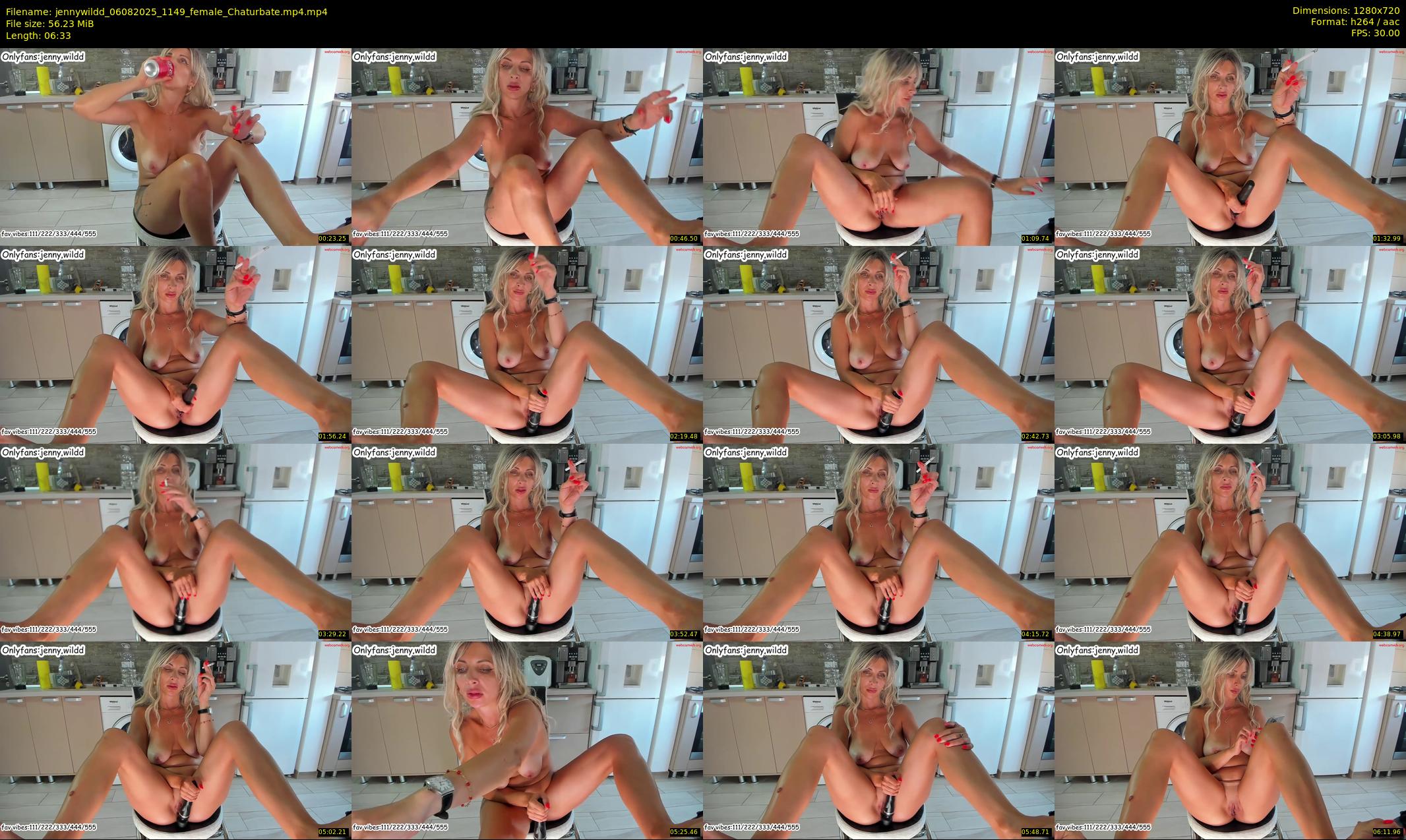 jennywildd — 7 minute Chaturbate female cam show recording, 720p, Aug 6, 2025