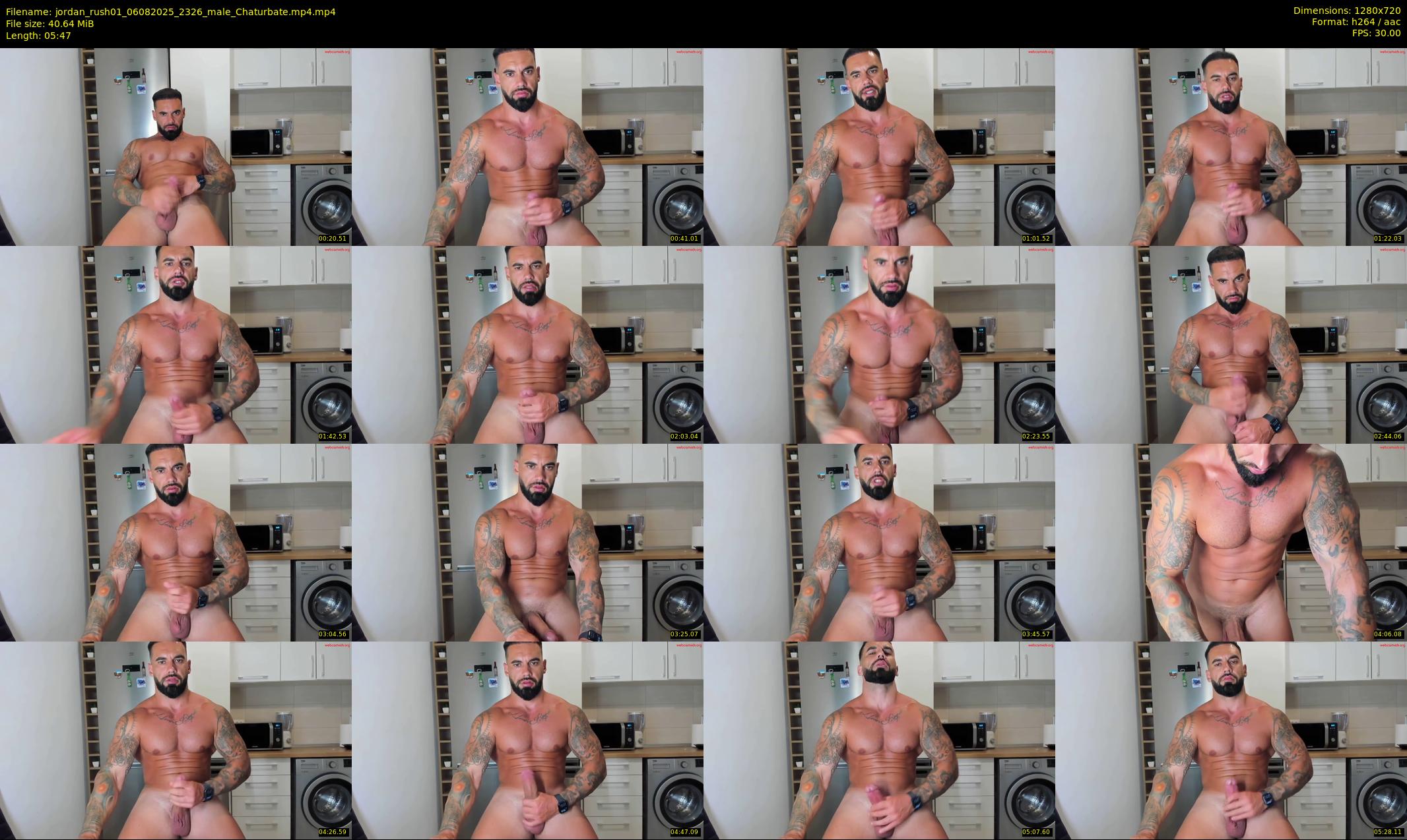 jordan_rush01 — 6 minute Chaturbate male cam show recording, 720p, Aug 6, 2025