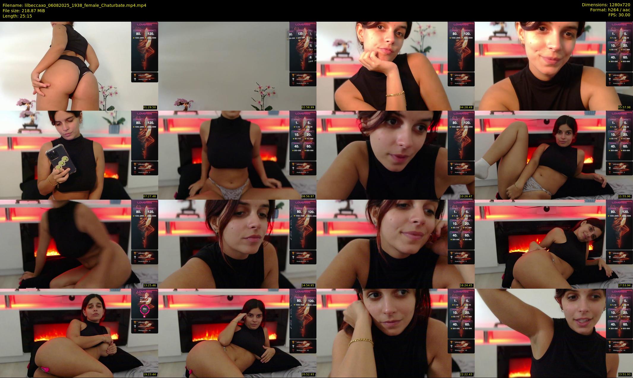 lilbeccaxo — 26 minute Chaturbate female cam show recording, 720p, Aug 6, 2025