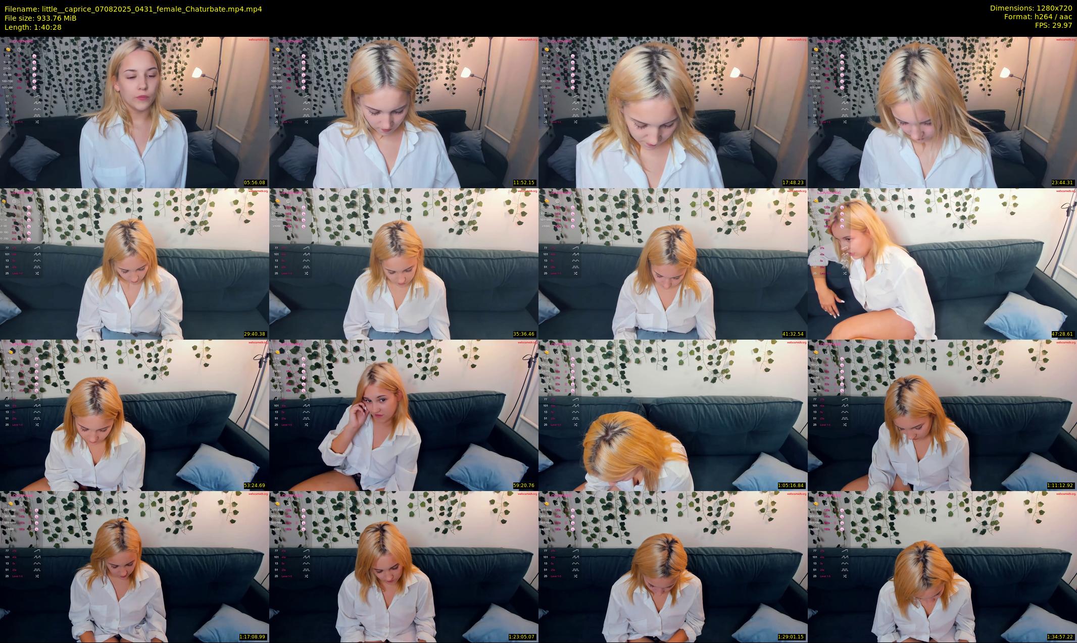 little__caprice — 101 minute Chaturbate female cam show recording, 720p, Aug 7, 2025