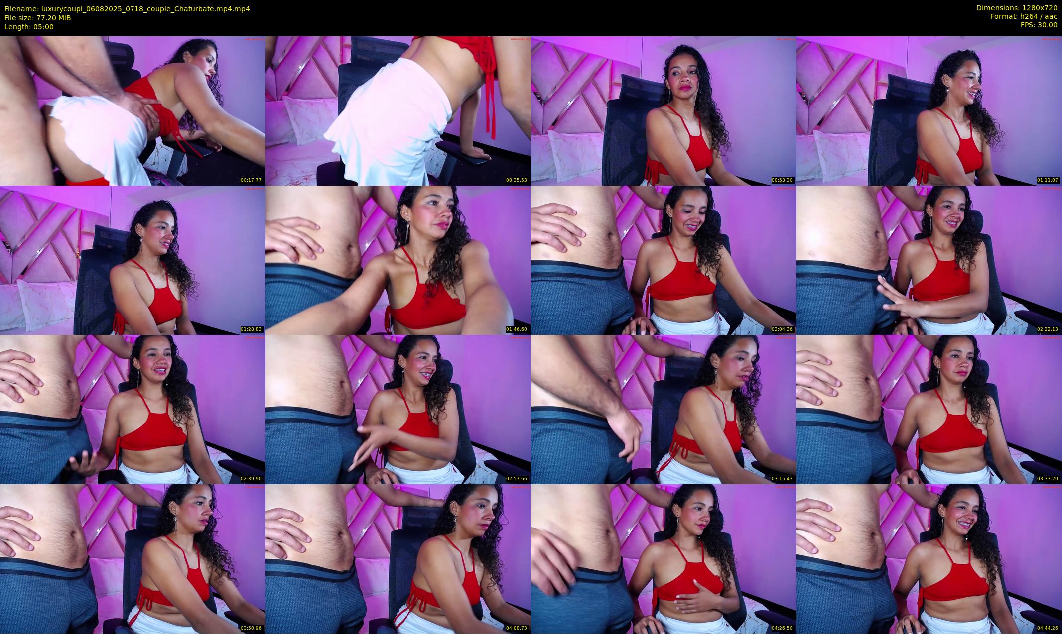 luxurycoupl — 5 minute Chaturbate couple cam show recording, 720p, Aug 6, 2025