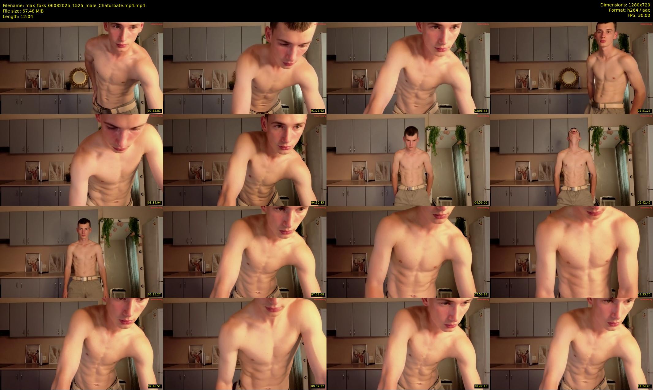 max_foks — 13 minute Chaturbate male cam show recording, 720p, Aug 6, 2025