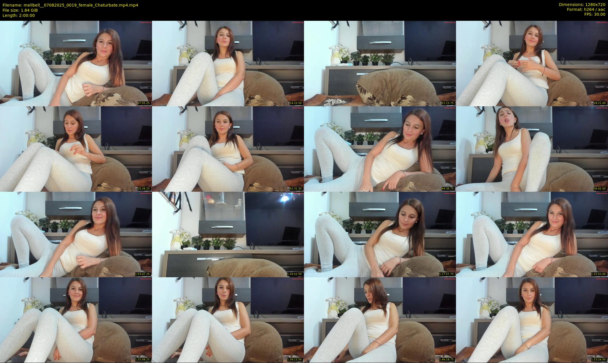 mellbell_ — 120 minute Chaturbate female cam show recording, 720p, Aug 7, 2025