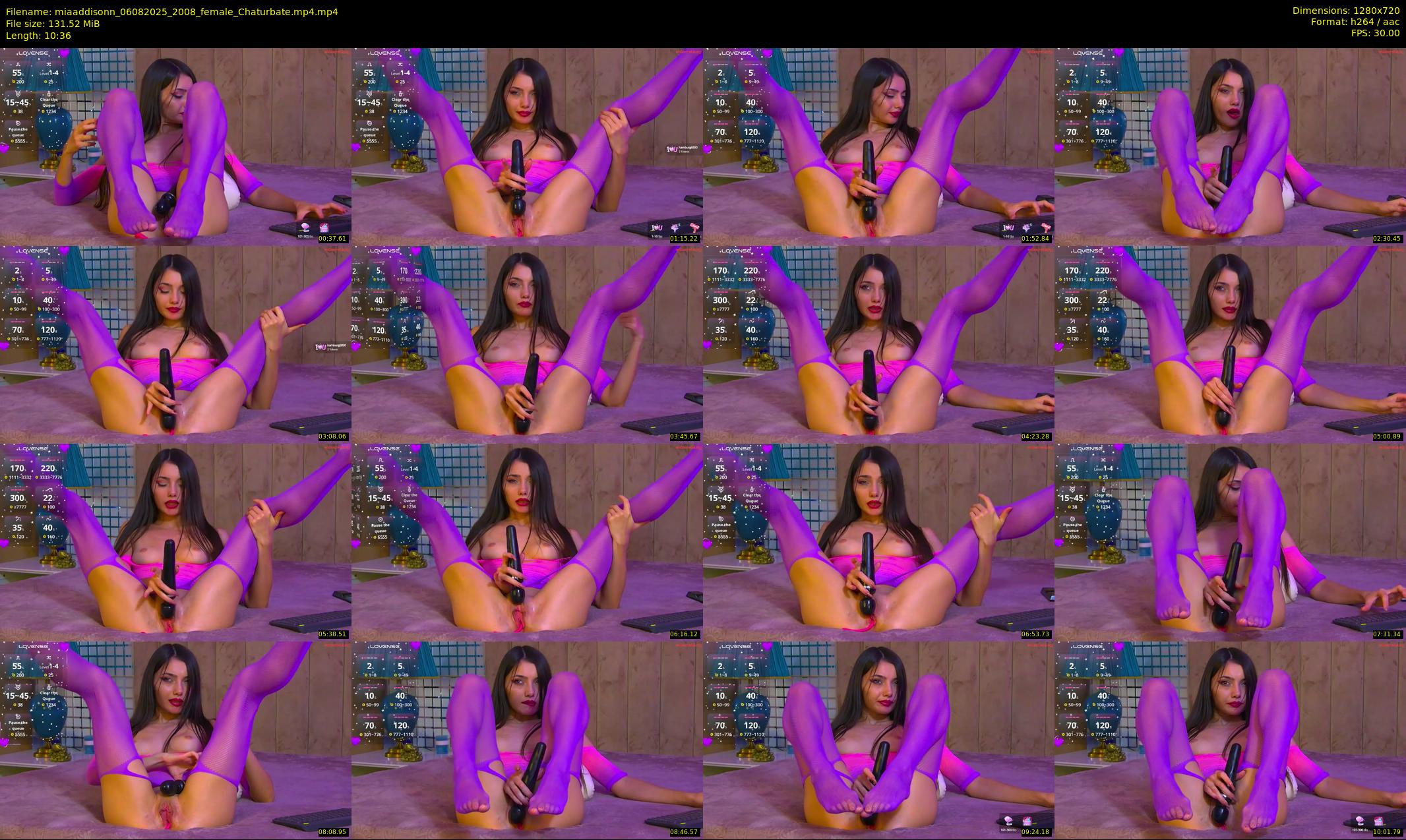 miaaddisonn — 11 minute Chaturbate female cam show recording, 720p, Aug 6, 2025