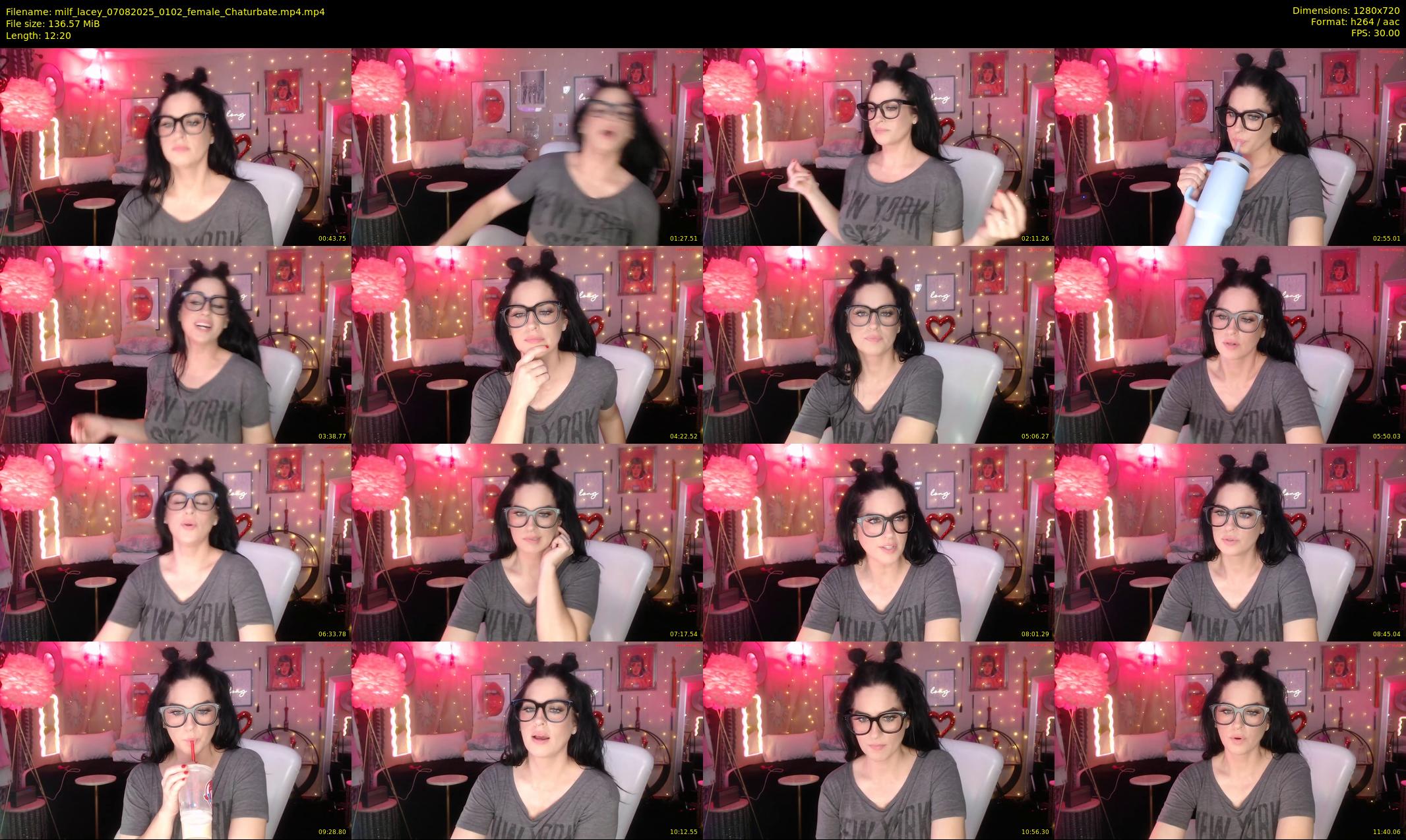 milf_lacey — 13 minute Chaturbate female cam show recording, 720p, Aug 7, 2025