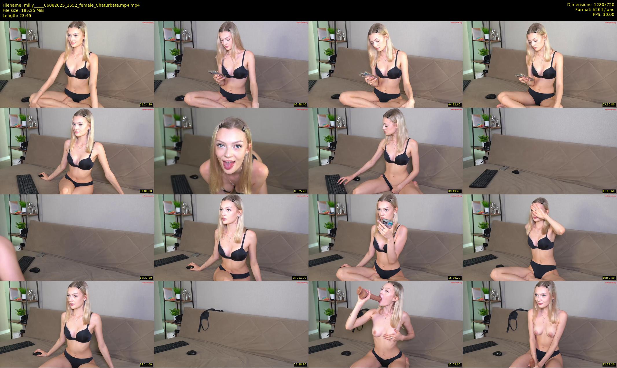 milly____ — 24 minute Chaturbate couple cam show recording, 720p, Aug 6, 2025