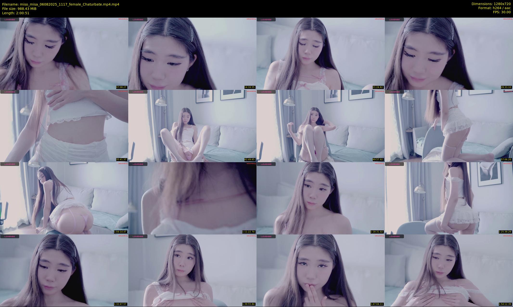 miso_misa — 121 minute Chaturbate female cam show recording, 720p, Aug 6, 2025
