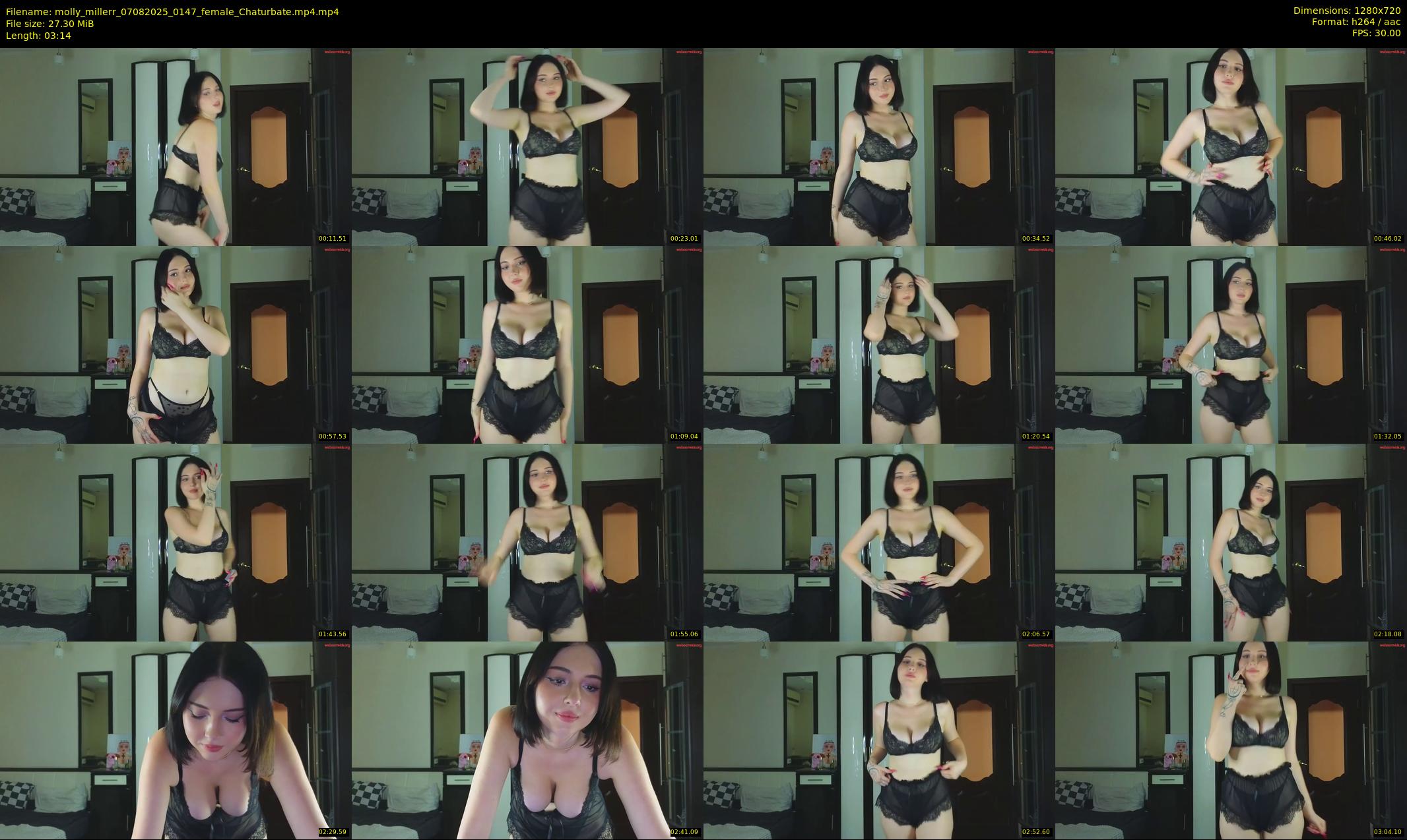 molly_millerr — 4 minute Chaturbate female cam show recording, 720p, Aug 7, 2025