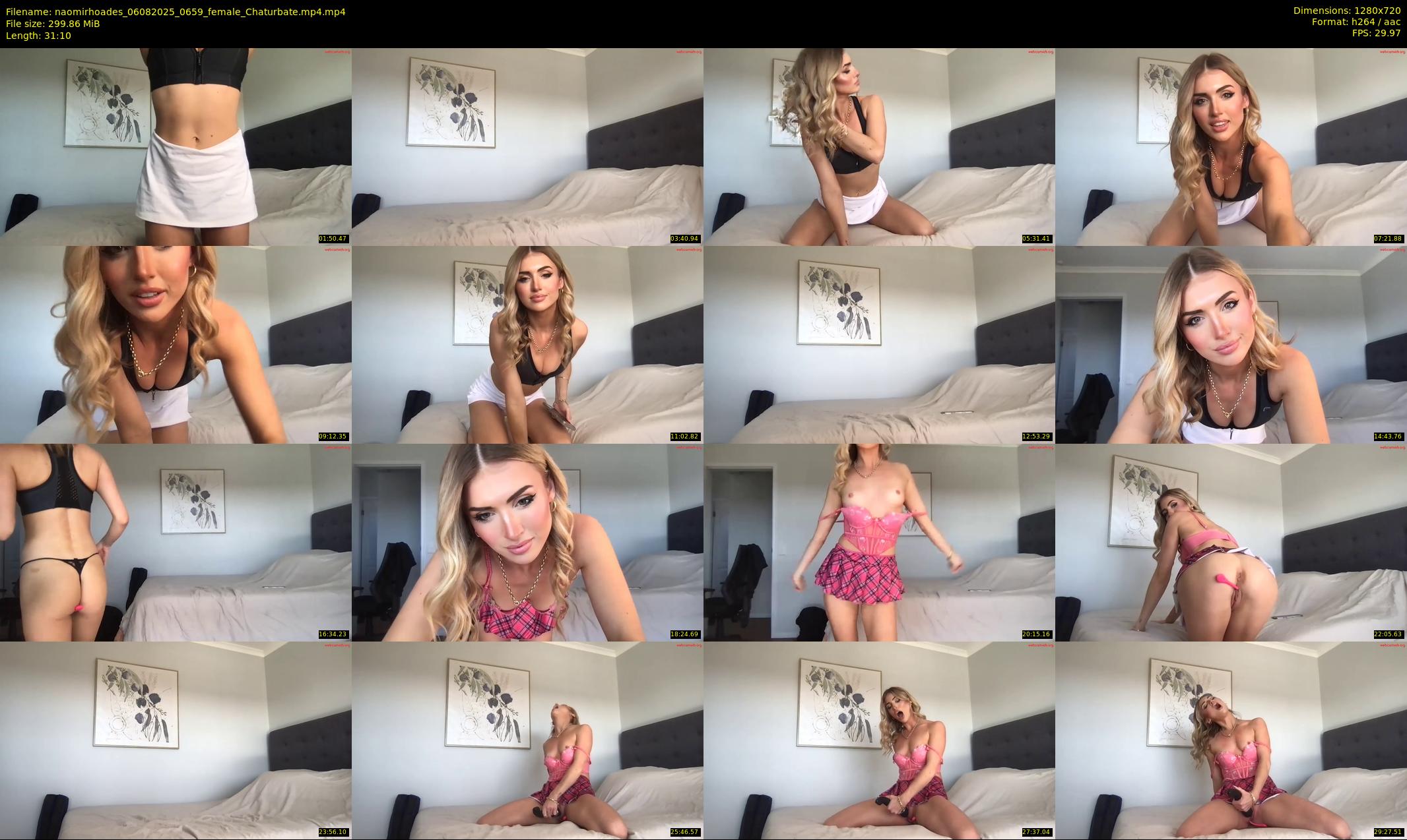 naomirhoades — 32 minute Chaturbate female cam show recording, 720p, Aug 6, 2025