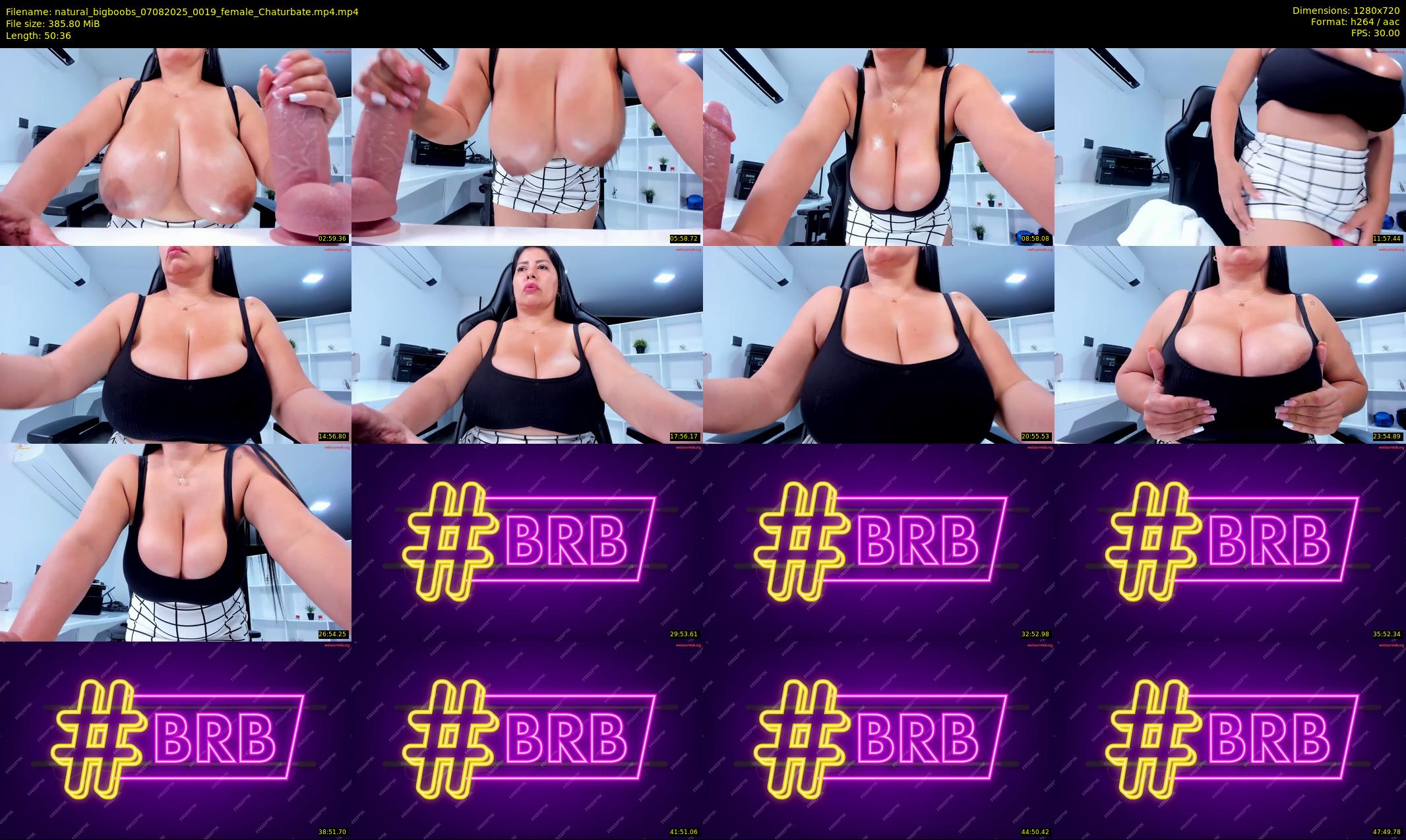 natural_bigboobs — 51 minute Chaturbate female cam show recording, 720p, Aug 7, 2025