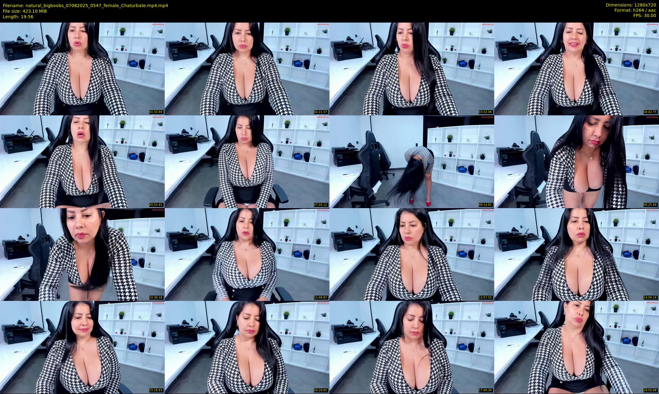 natural_bigboobs — 20 minute Chaturbate female cam show recording, 720p, Aug 7, 2025