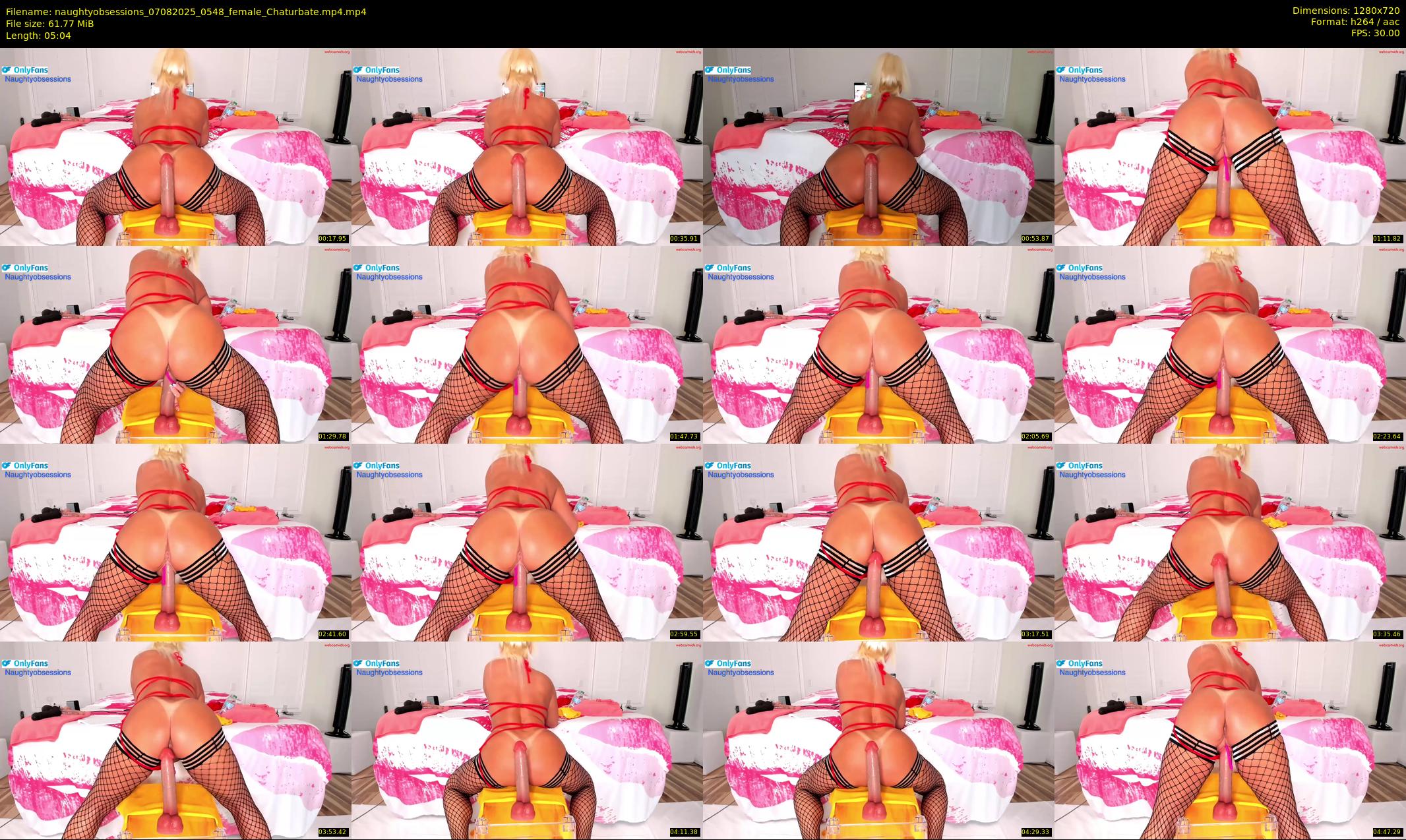 naughtyobsessions — 6 minute Chaturbate female cam show recording, 720p, Aug 7, 2025