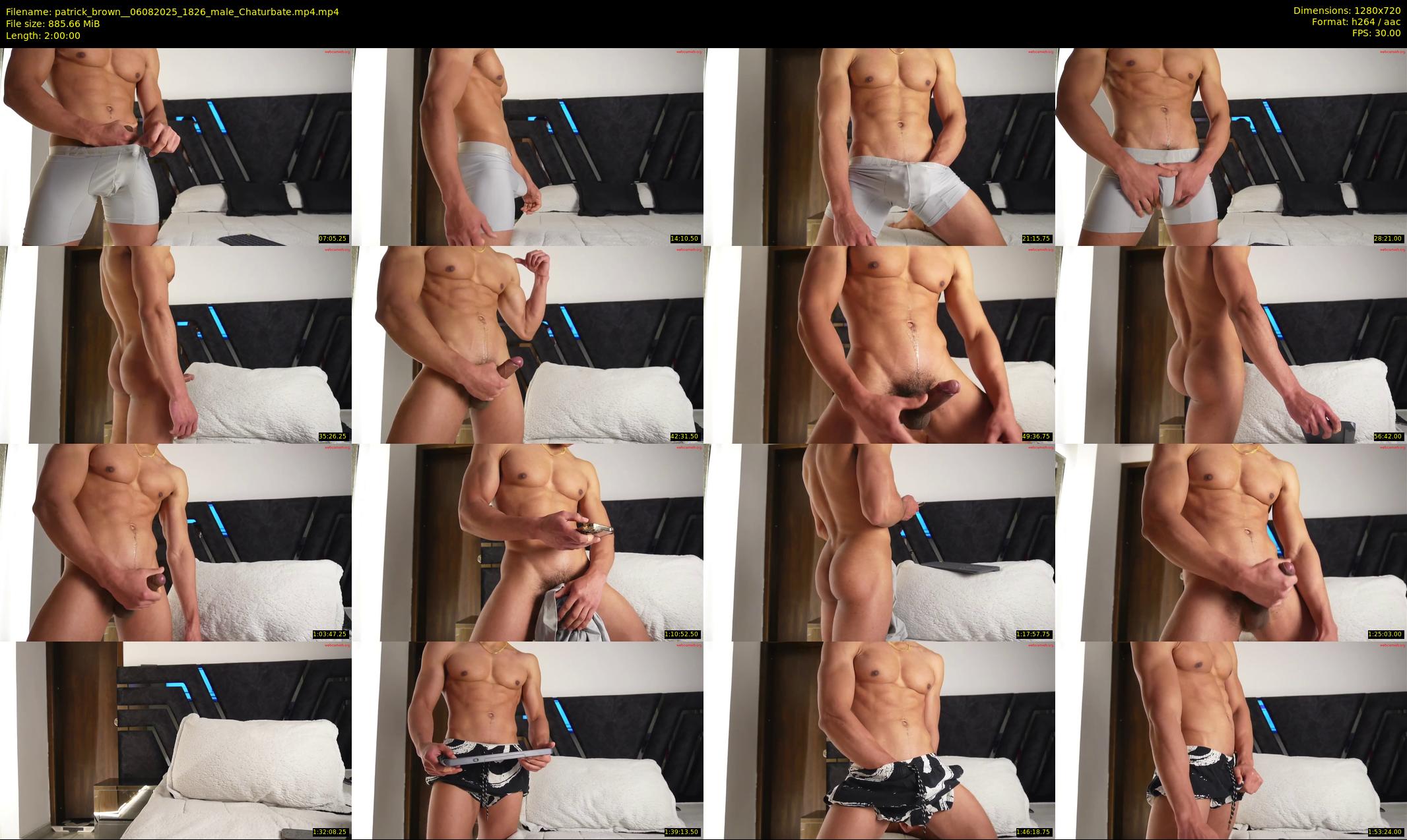 patrick_brown_ — 120 minute Chaturbate male cam show recording, 720p, Aug 6, 2025