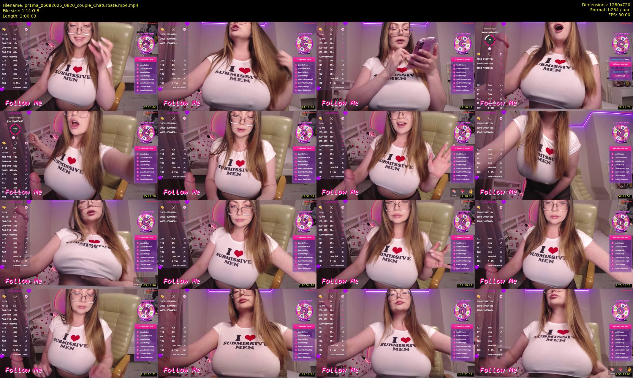 pr1ma — 121 minute Chaturbate female cam show recording, 720p, Aug 6, 2025