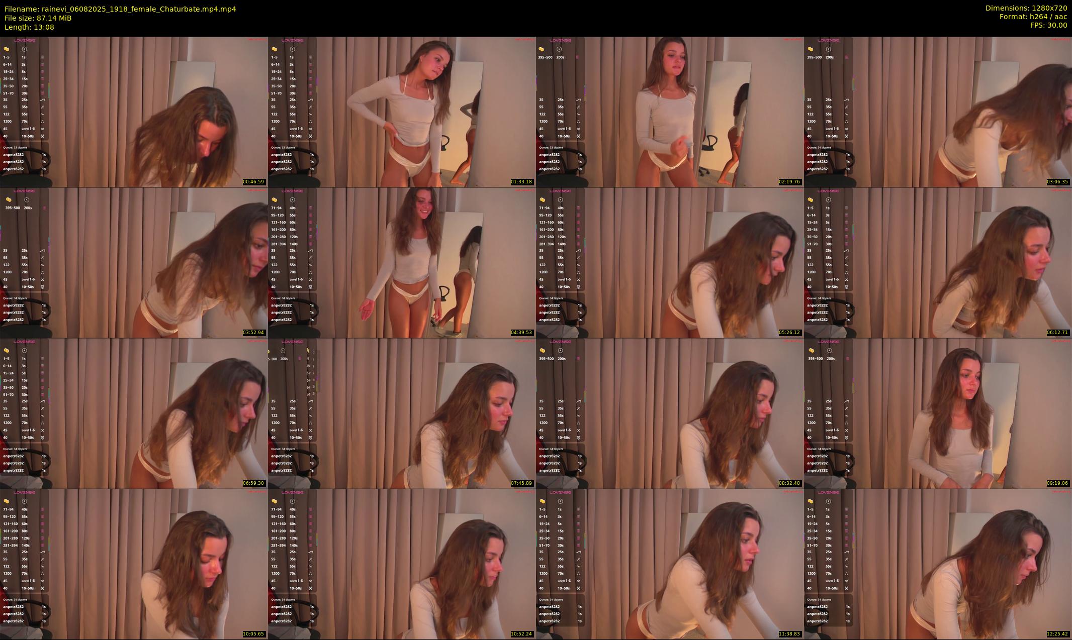 rainevi — 14 minute Chaturbate female cam show recording, 720p, Aug 6, 2025