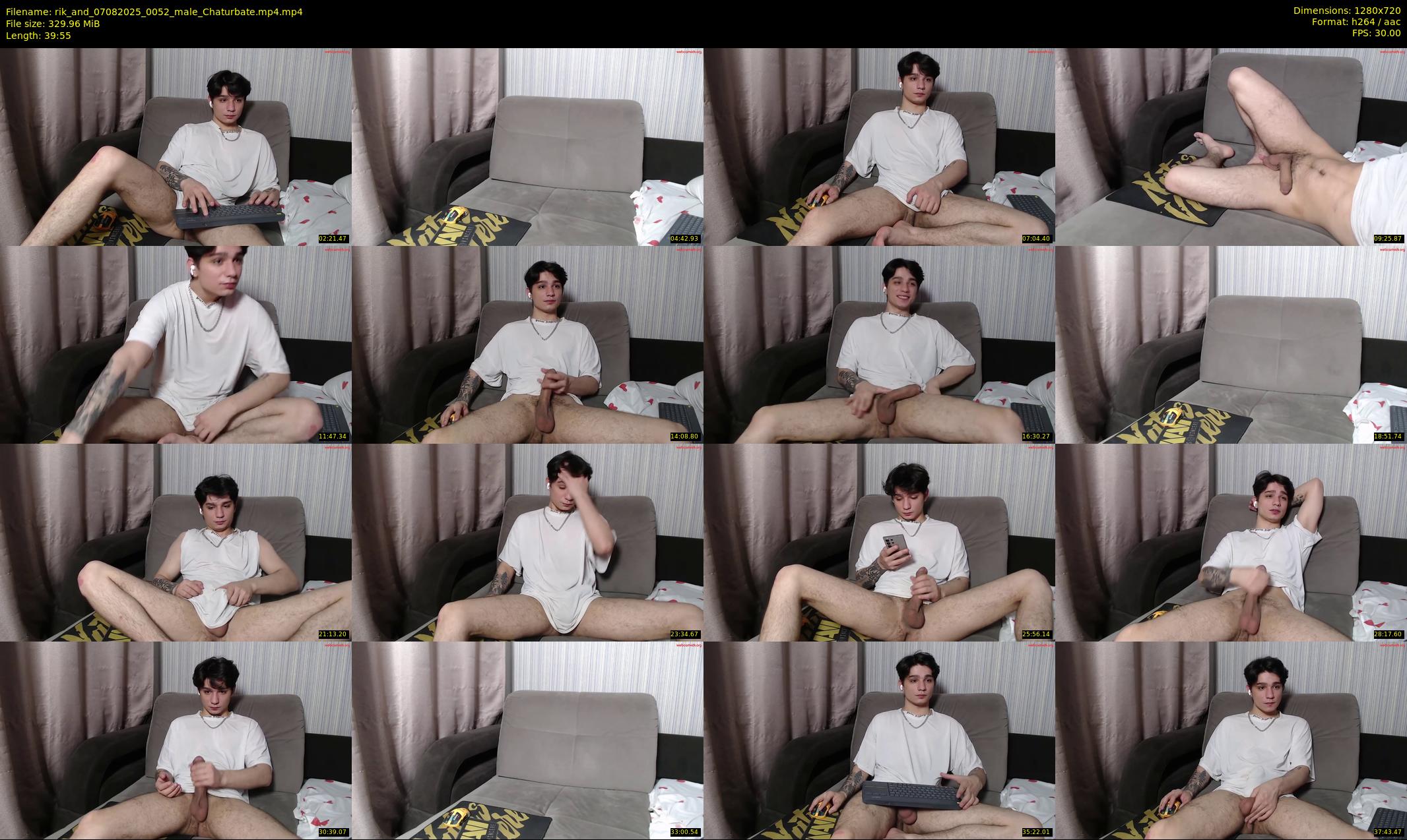 rik_and — 40 minute Chaturbate male cam show recording, 720p, Aug 7, 2025