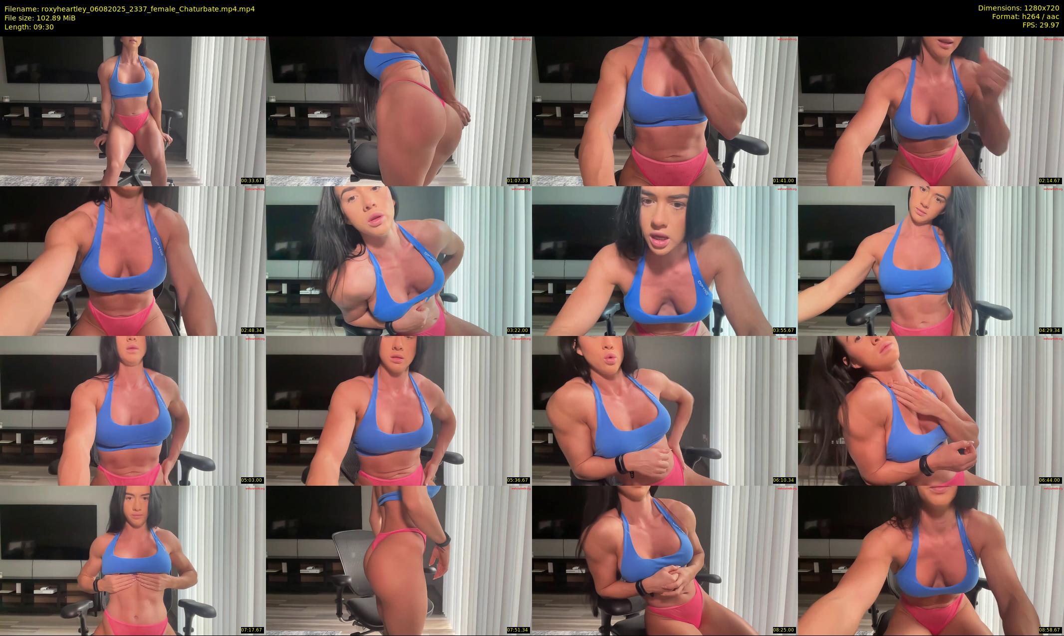 roxyheartley — 10 minute Chaturbate female cam show recording, 720p, Aug 6, 2025