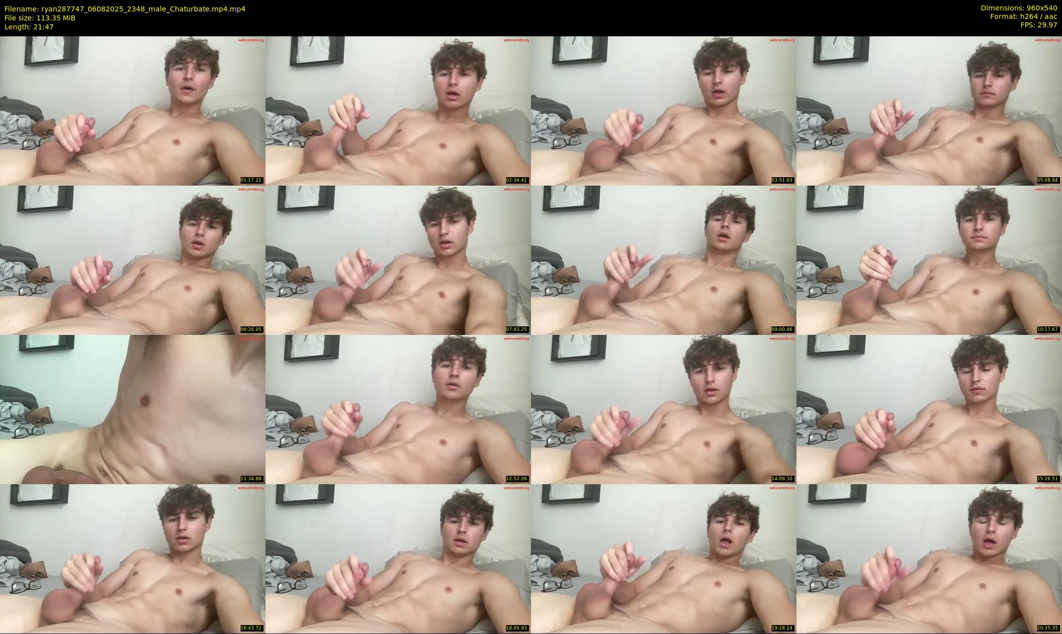 ryan287747 — 22 minute Chaturbate male cam show recording, 480p, Aug 6, 2025