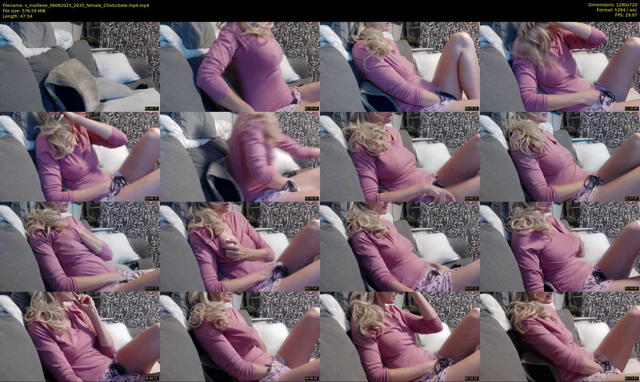 s_mailleee — 48 minute Chaturbate female cam show recording, 720p, Aug 6, 2025