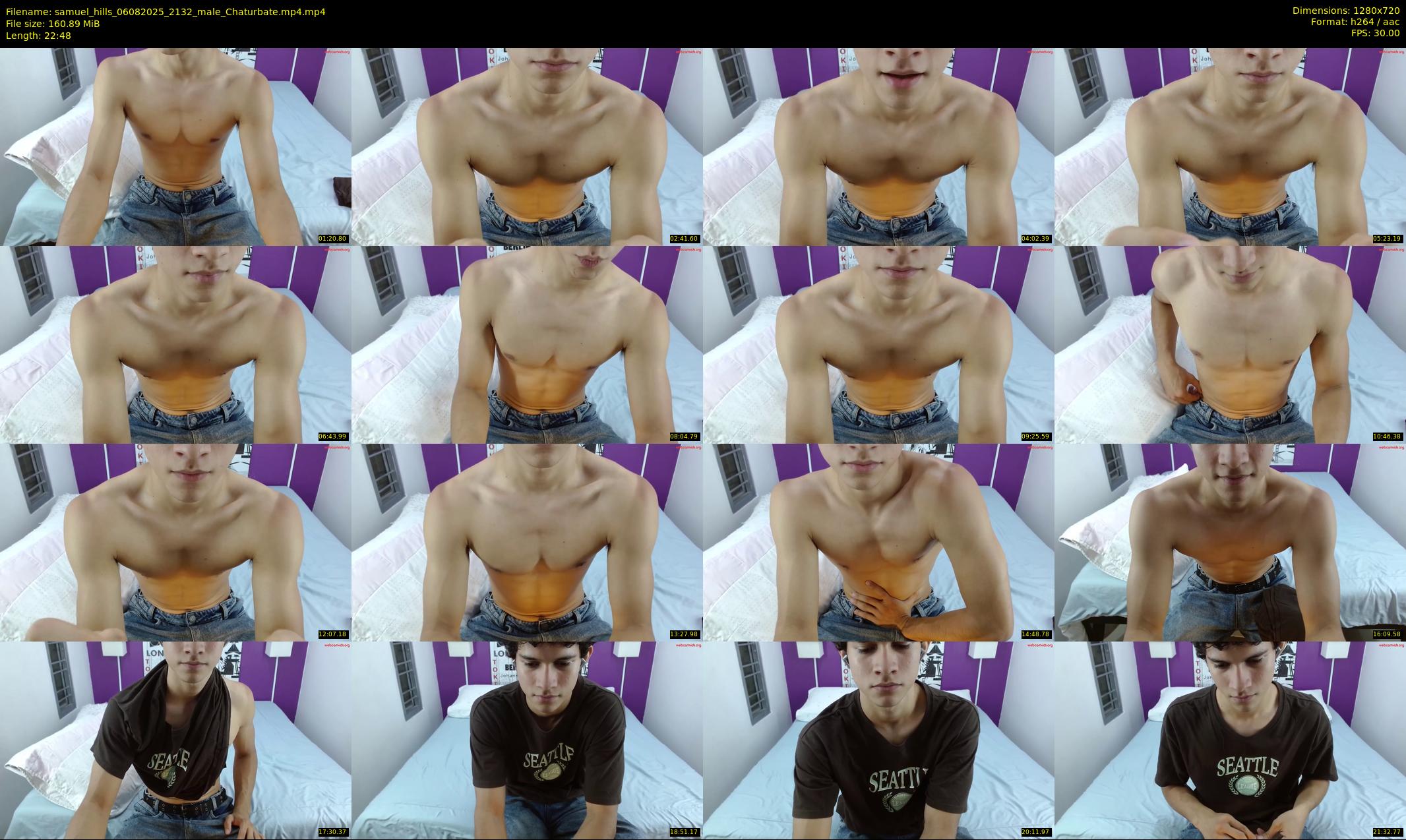 samuel_hills — 23 minute Chaturbate male cam show recording, 720p, Aug 6, 2025