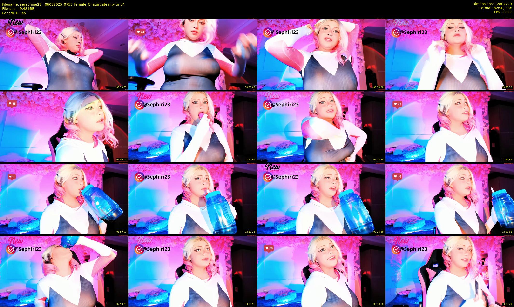 seraphine23_ — 4 minute Chaturbate female cam show recording, 720p, Aug 6, 2025