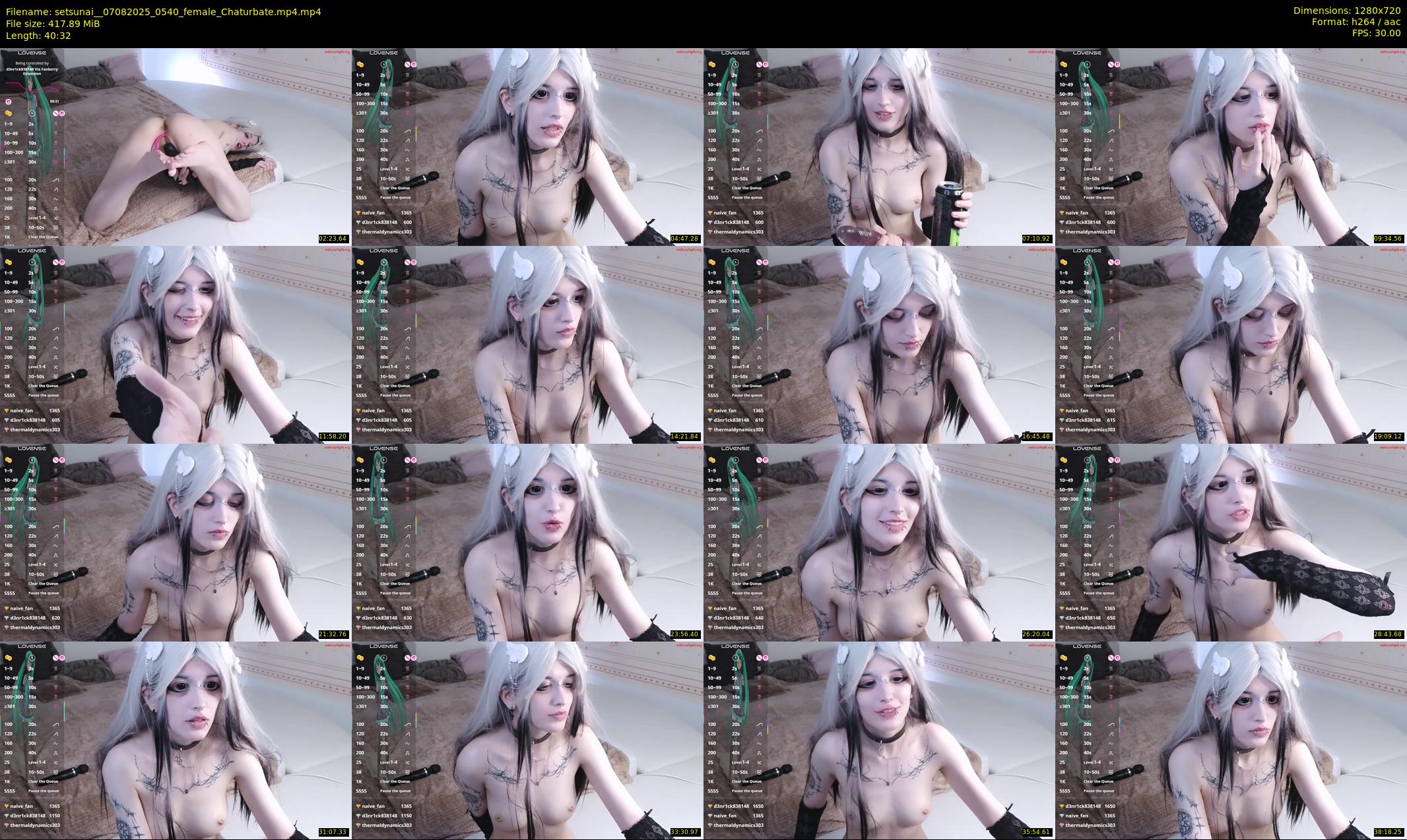 setsunai_ — 41 minute Chaturbate female cam show recording, 720p, Aug 7, 2025