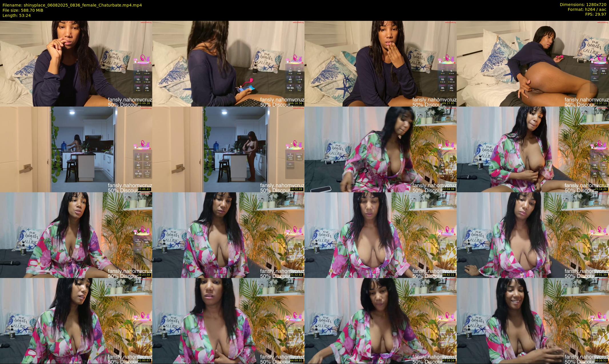 shinyplace — 54 minute Chaturbate couple cam show recording, 720p, Aug 6, 2025