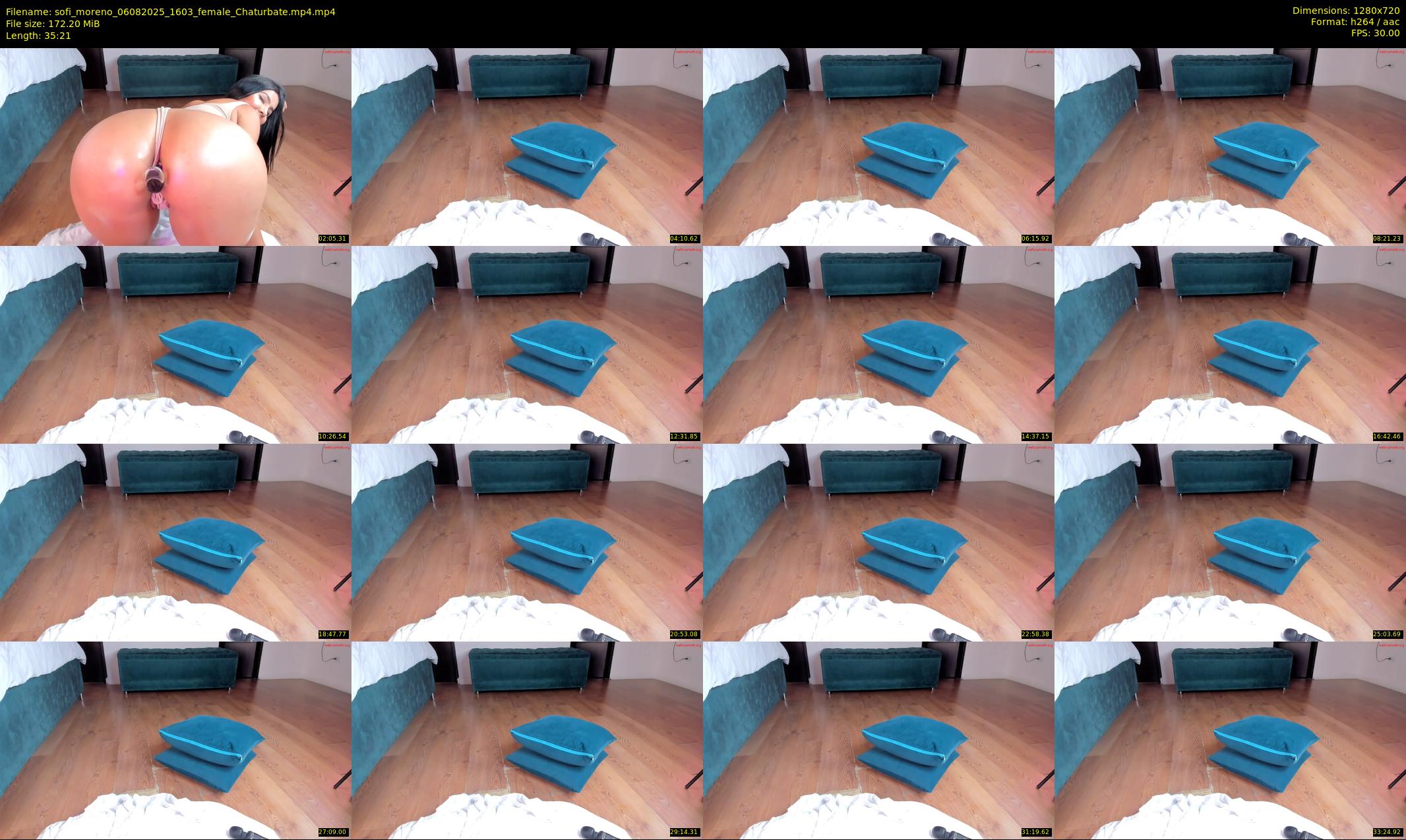 sofi_moreno — 36 minute Chaturbate female cam show recording, 720p, Aug 6, 2025