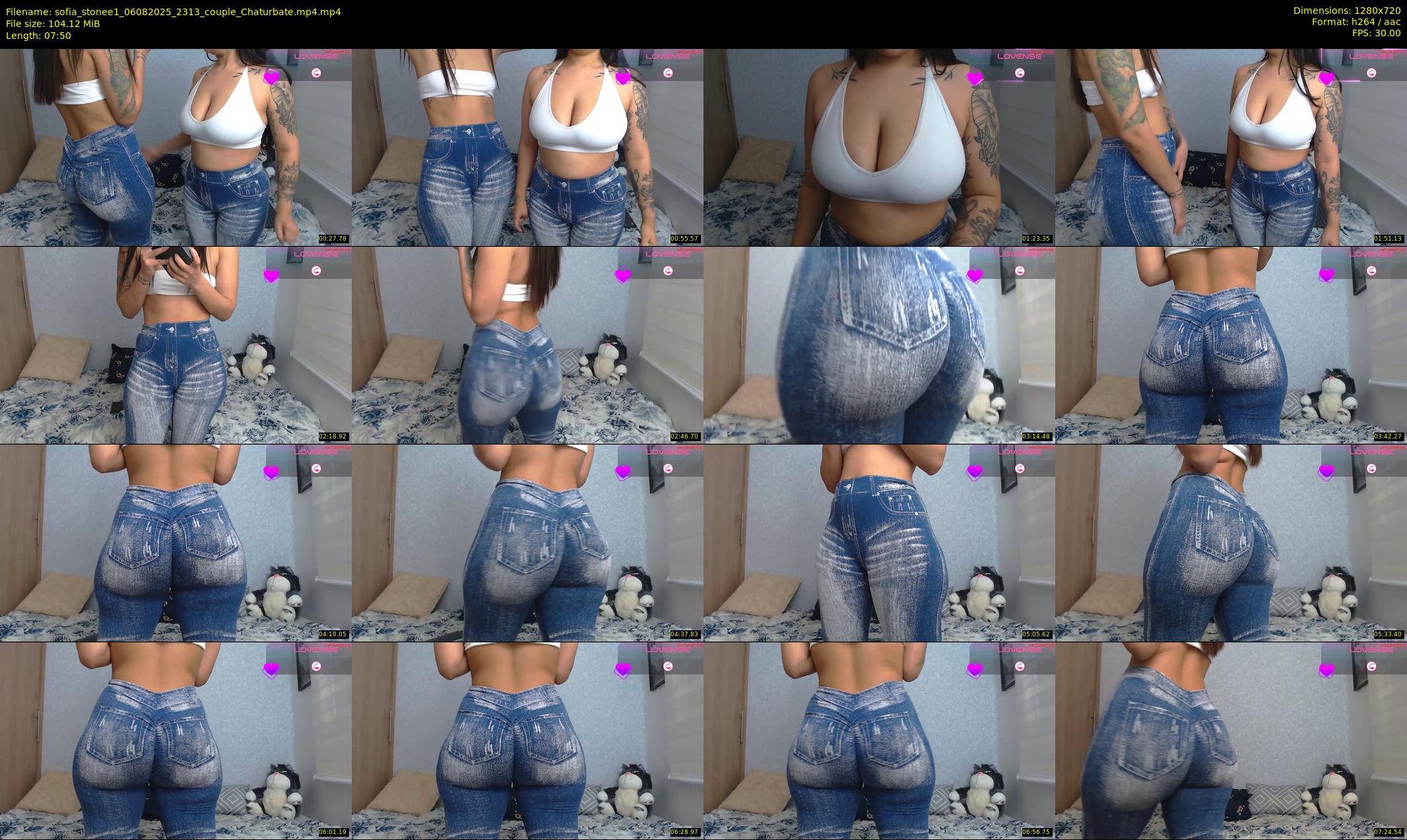 sofia_stonee1 — 8 minute Chaturbate female cam show recording, 720p, Aug 6, 2025