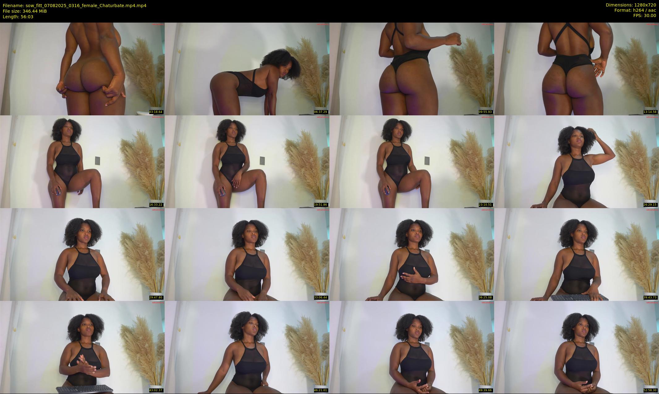 sow_fitt — 57 minute Chaturbate female cam show recording, 720p, Aug 7, 2025