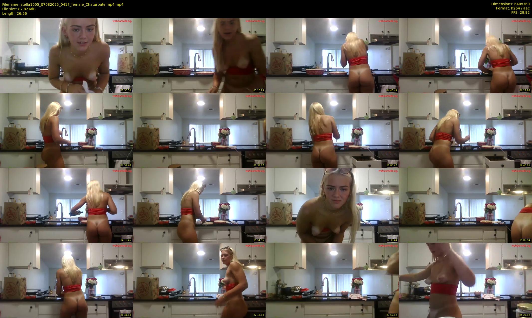 stella1005 — 27 minute Chaturbate female cam show recording, 360p, Aug 7, 2025