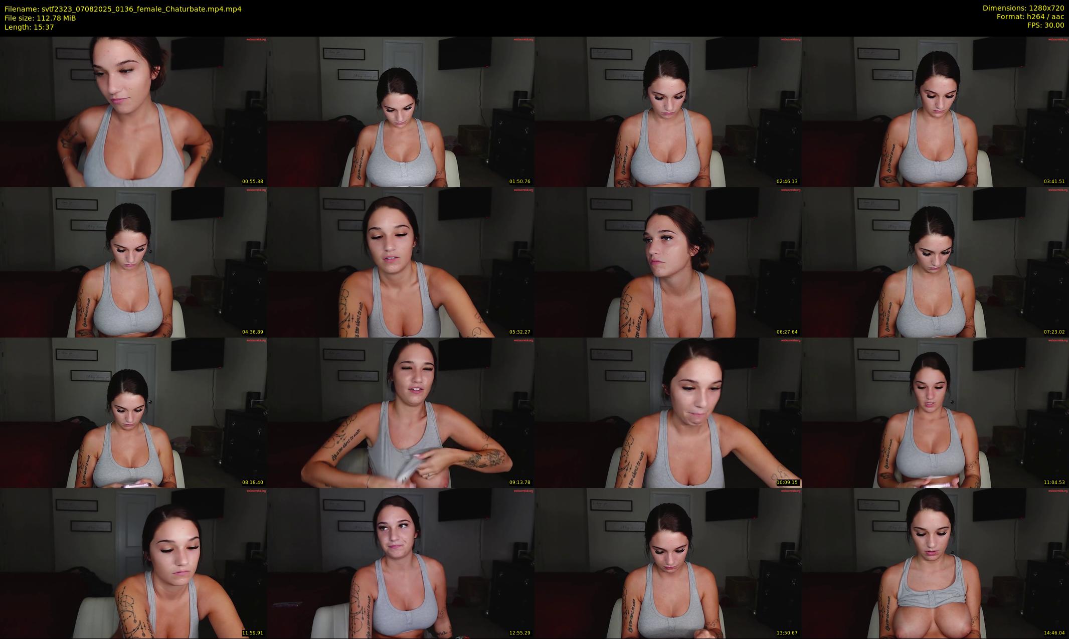 svtf2323 — 16 minute Chaturbate female cam show recording, 720p, Aug 7, 2025